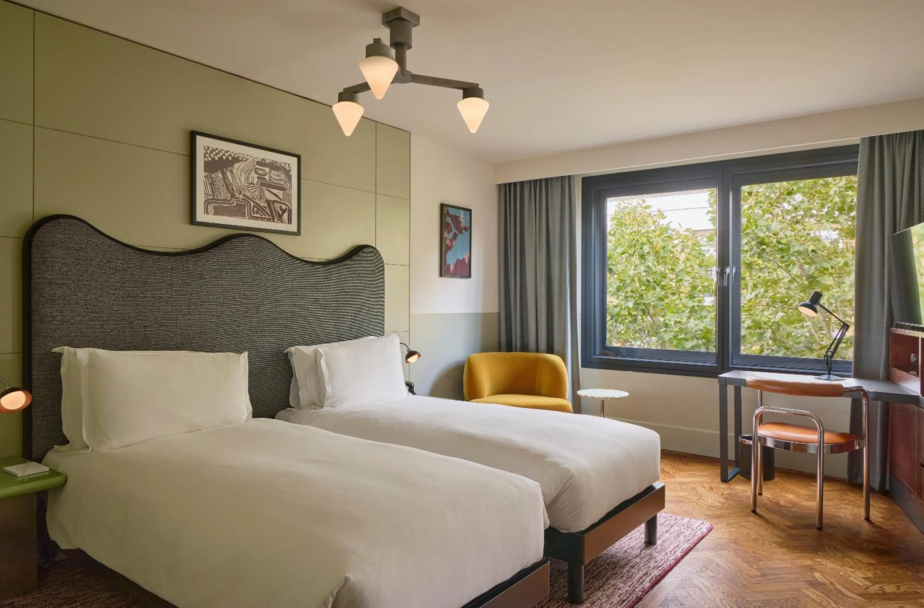 Bed in The Hoxton, Shoreditch