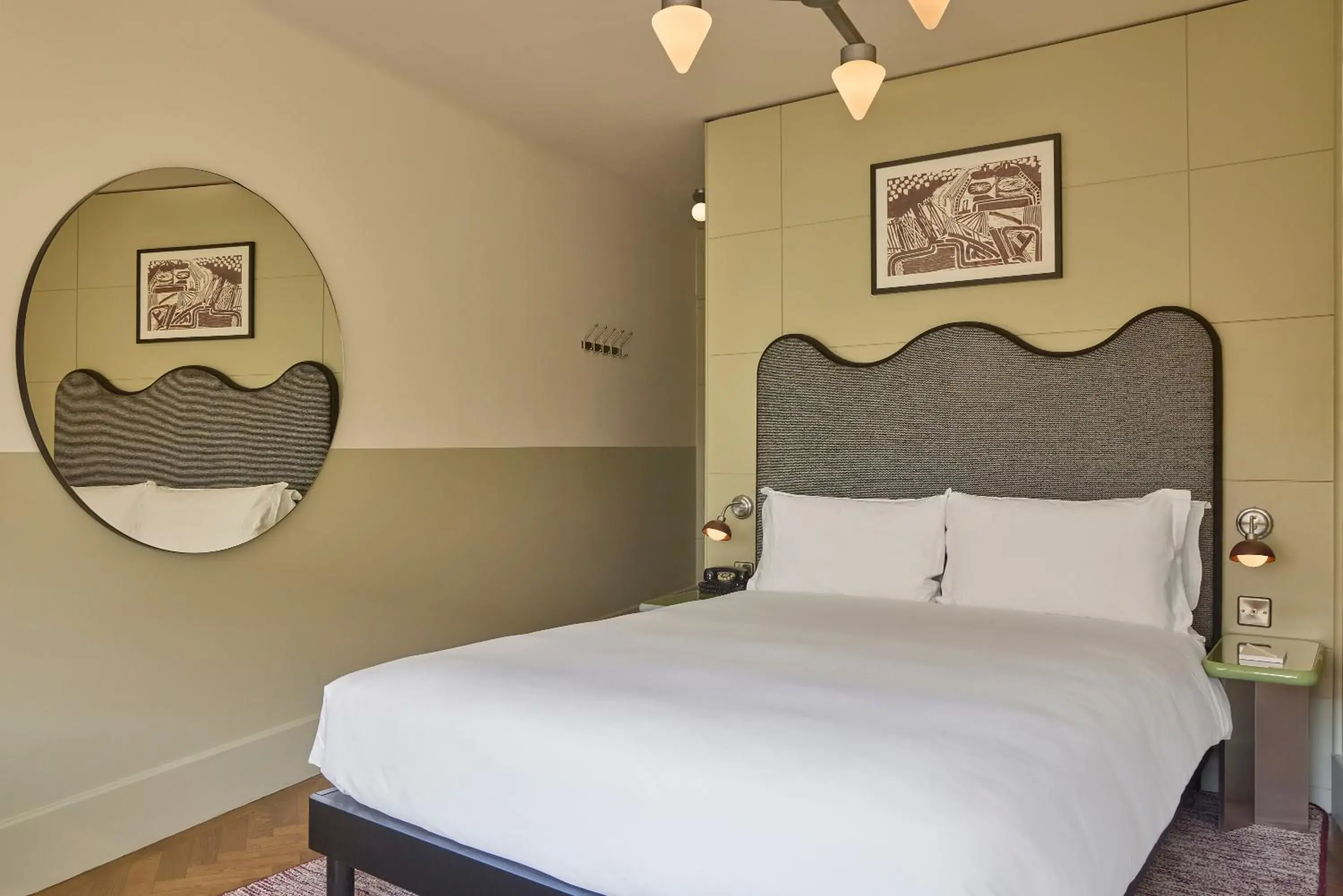 Bedroom, Bed in The Hoxton, Shoreditch Bedroom, Bed in The Hoxton, Shoreditch