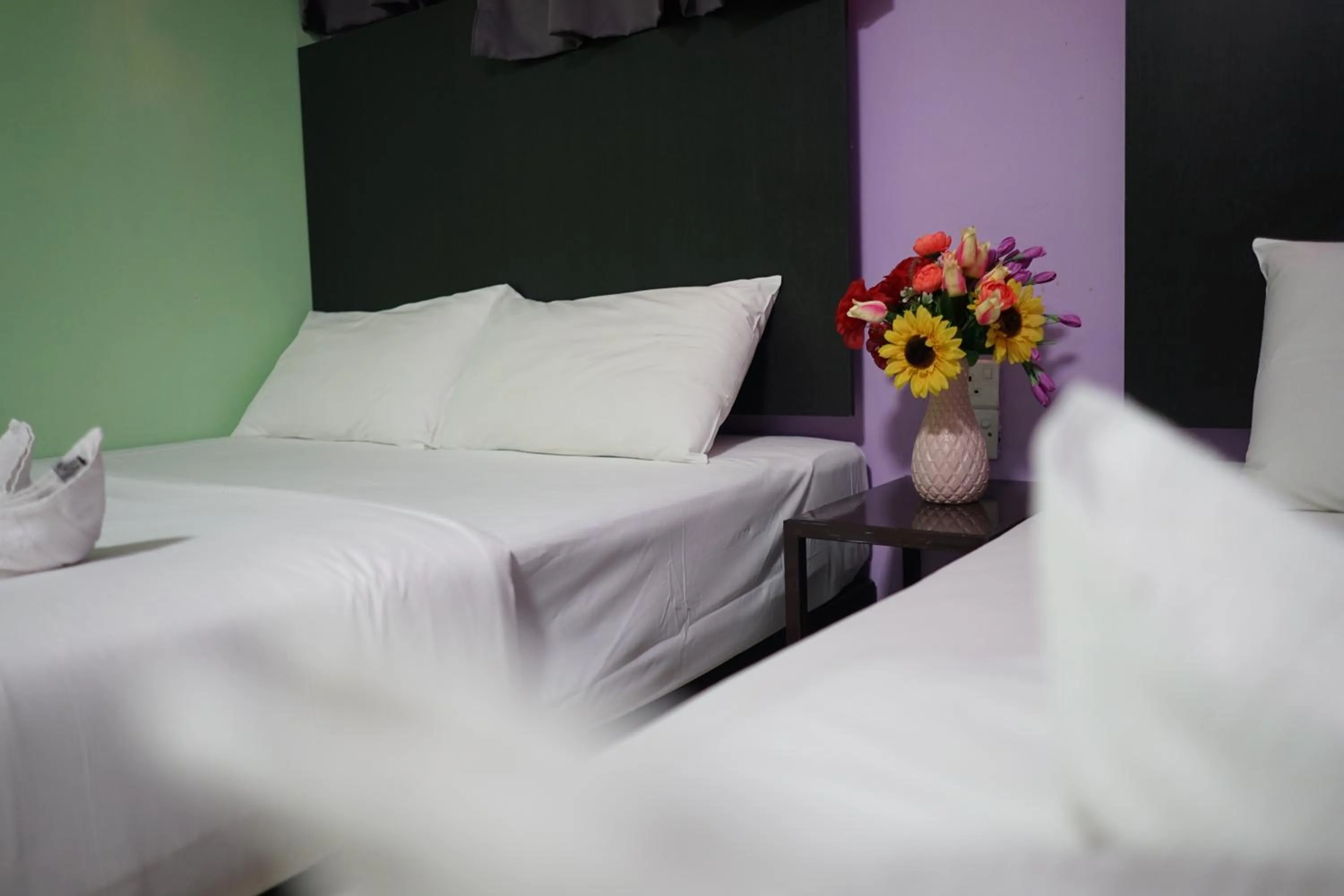 Bed in Hotel Victory Inn KLIA and KLIA 2