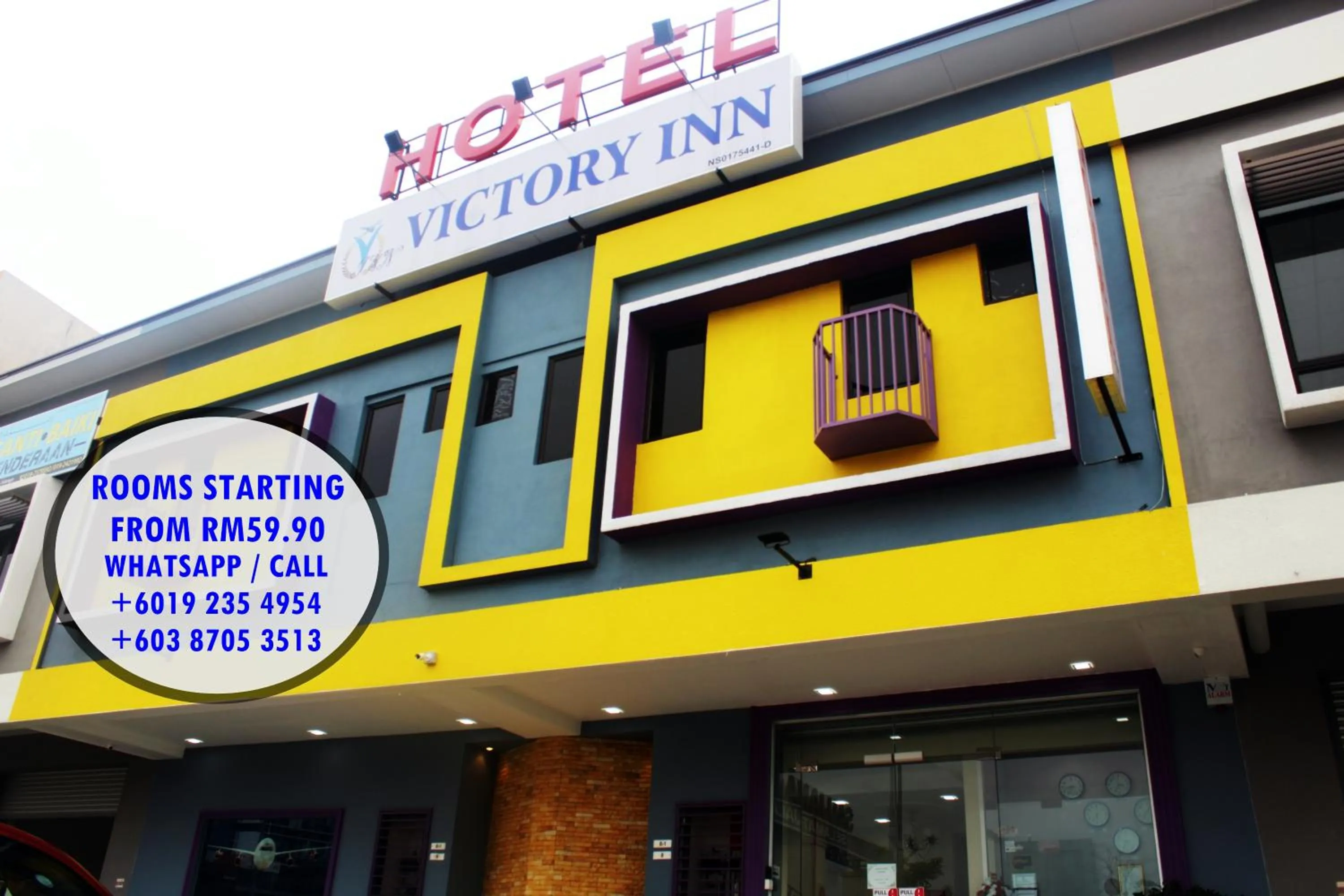 Property building in Hotel Victory Inn KLIA and KLIA 2