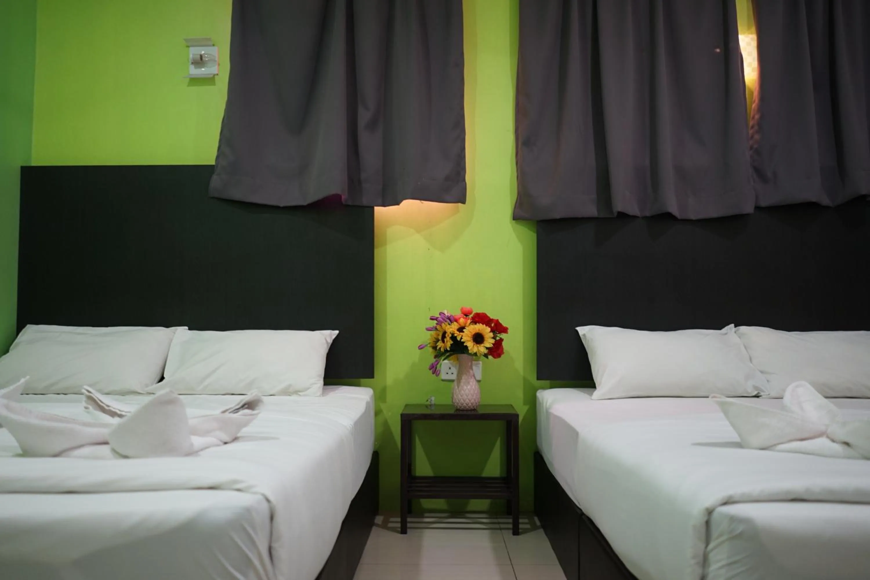 Bed in Hotel Victory Inn KLIA and KLIA 2