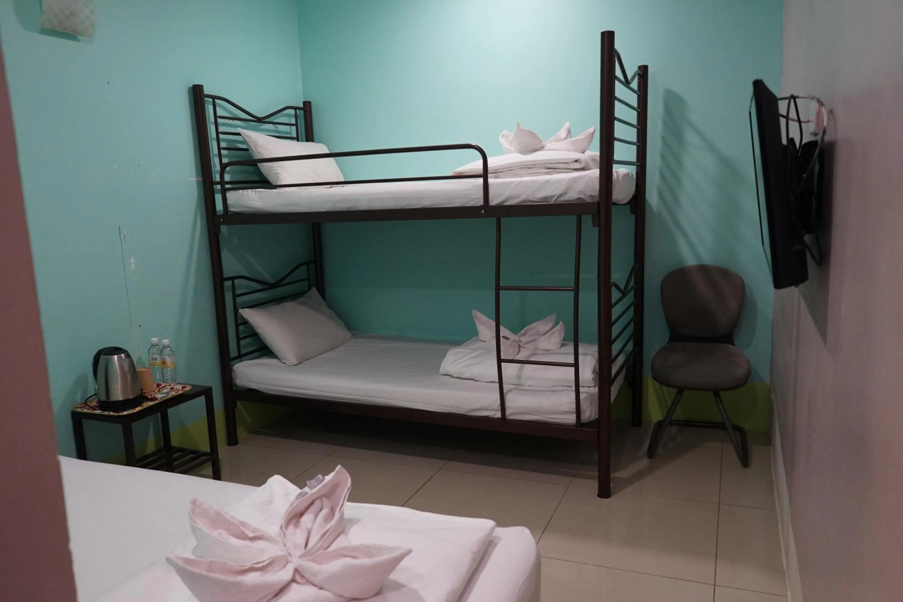 Bed in Hotel Victory Inn KLIA and KLIA 2