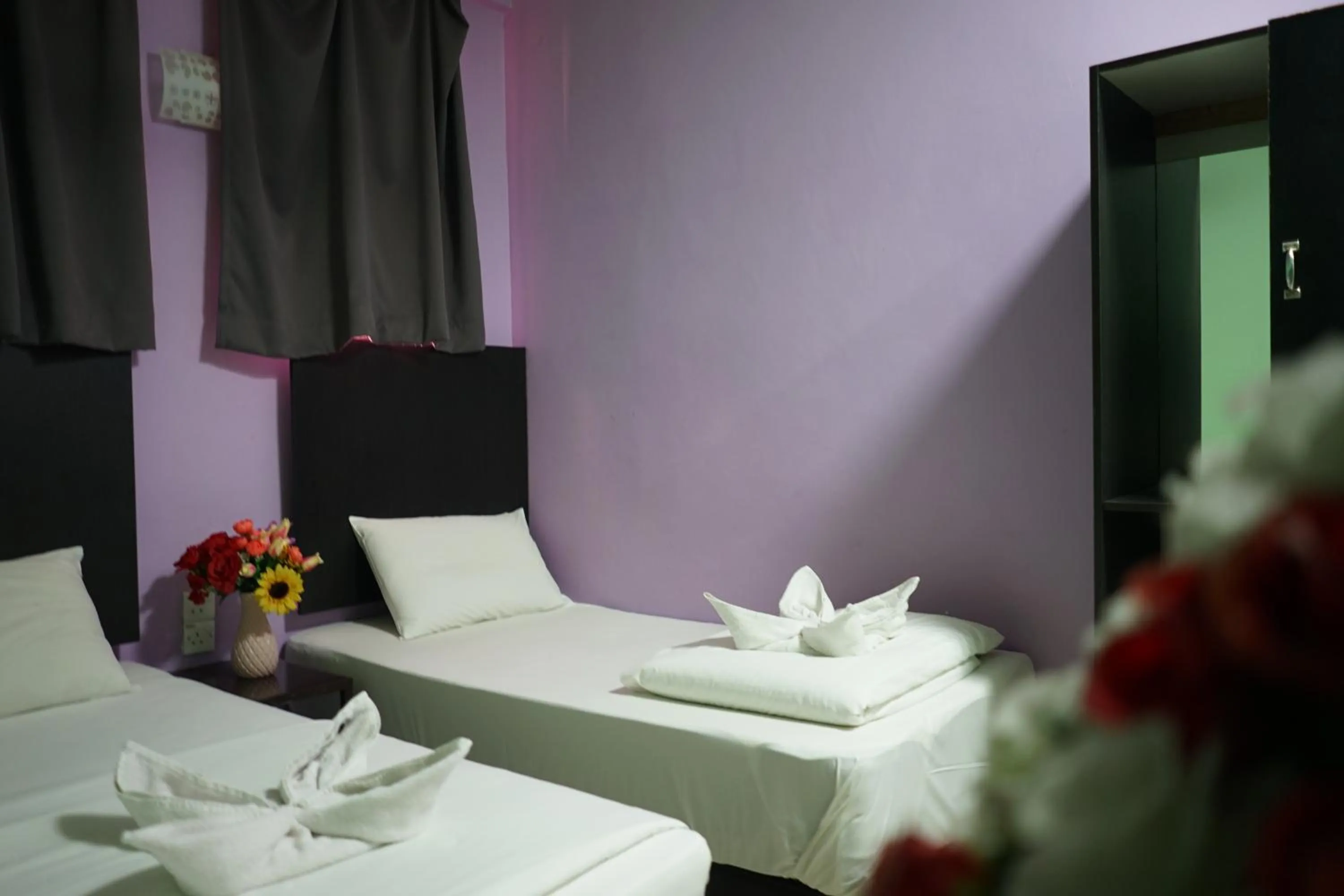 Bed in Hotel Victory Inn KLIA and KLIA 2