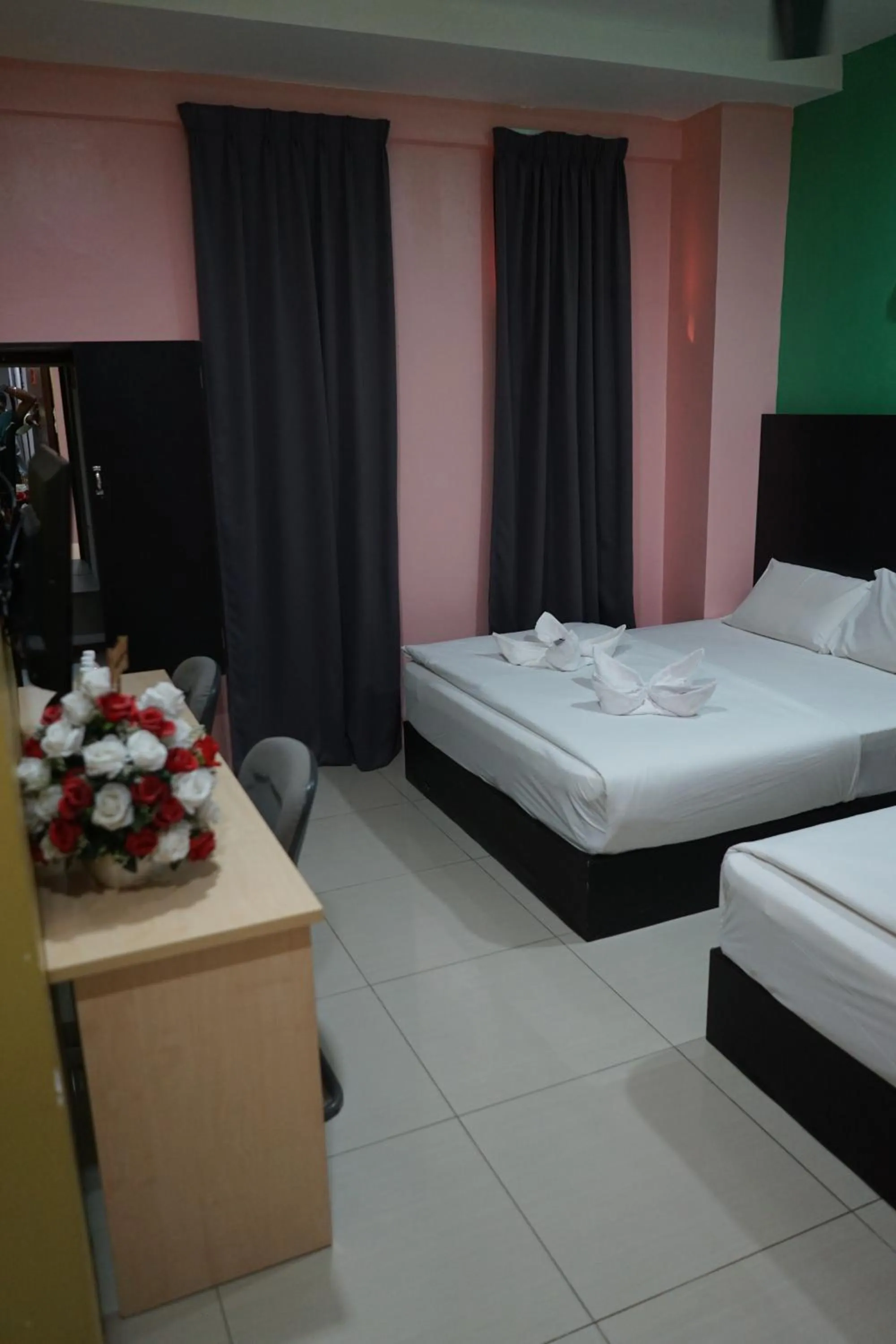 Bed in Hotel Victory Inn KLIA and KLIA 2