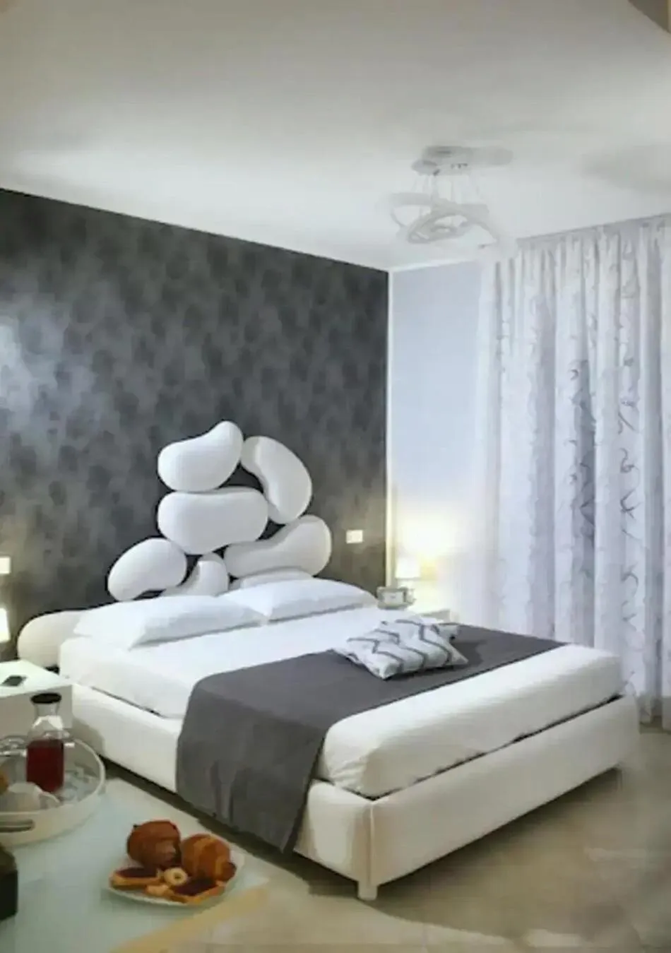 Bed in B&B Pompei Olympus