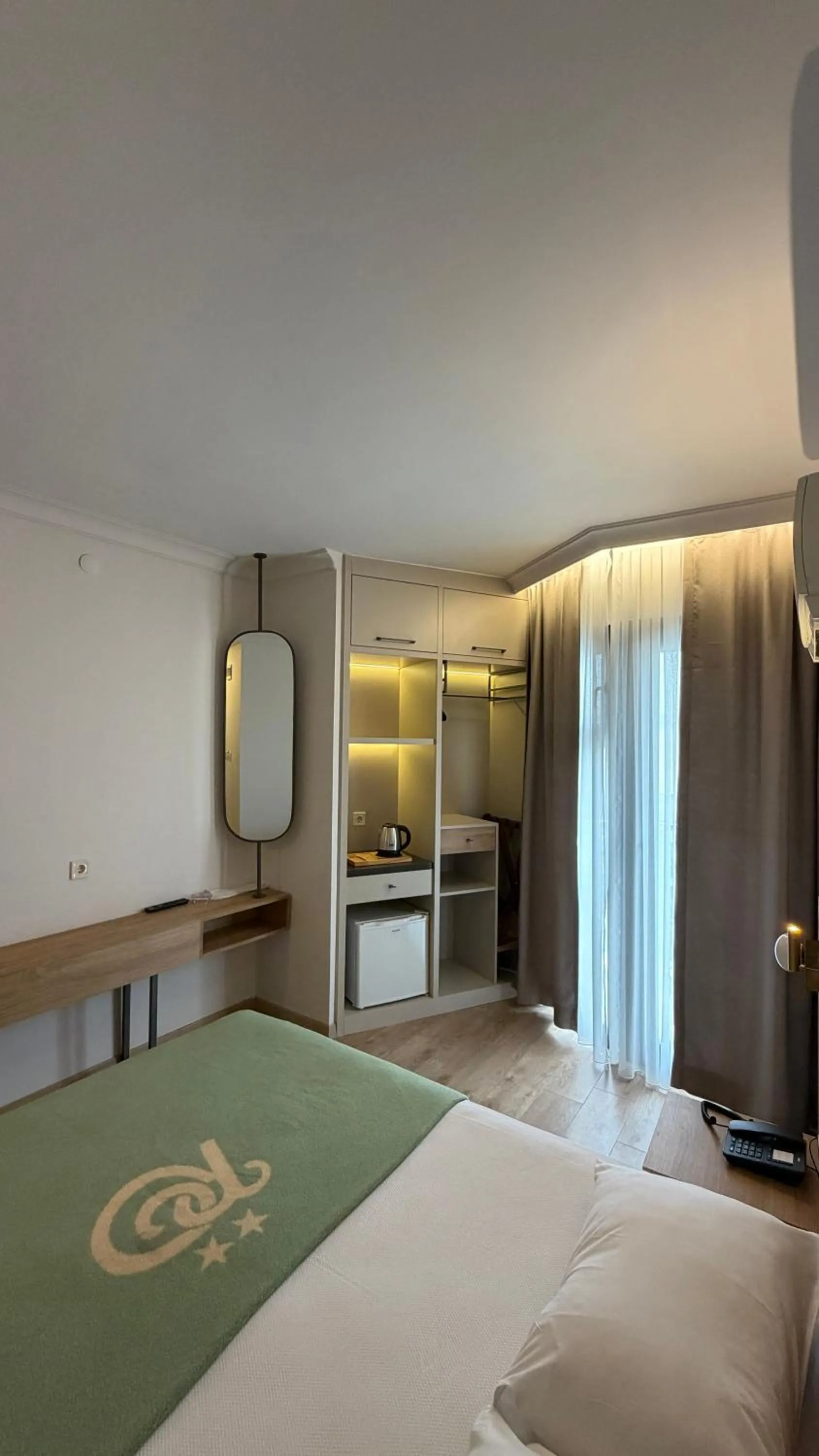 Bed in Rıdvan Hotel