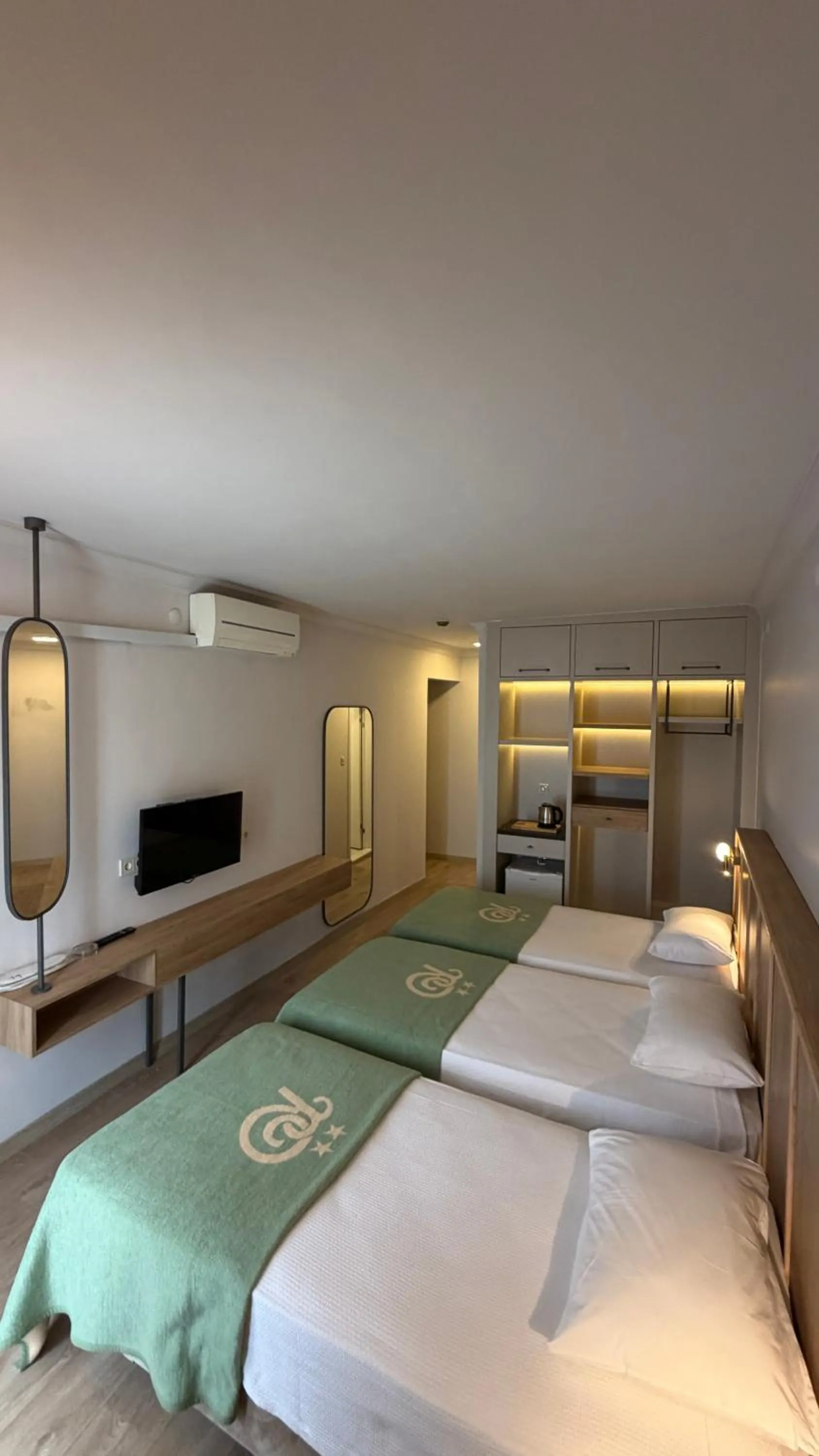 Bed in Rıdvan Hotel