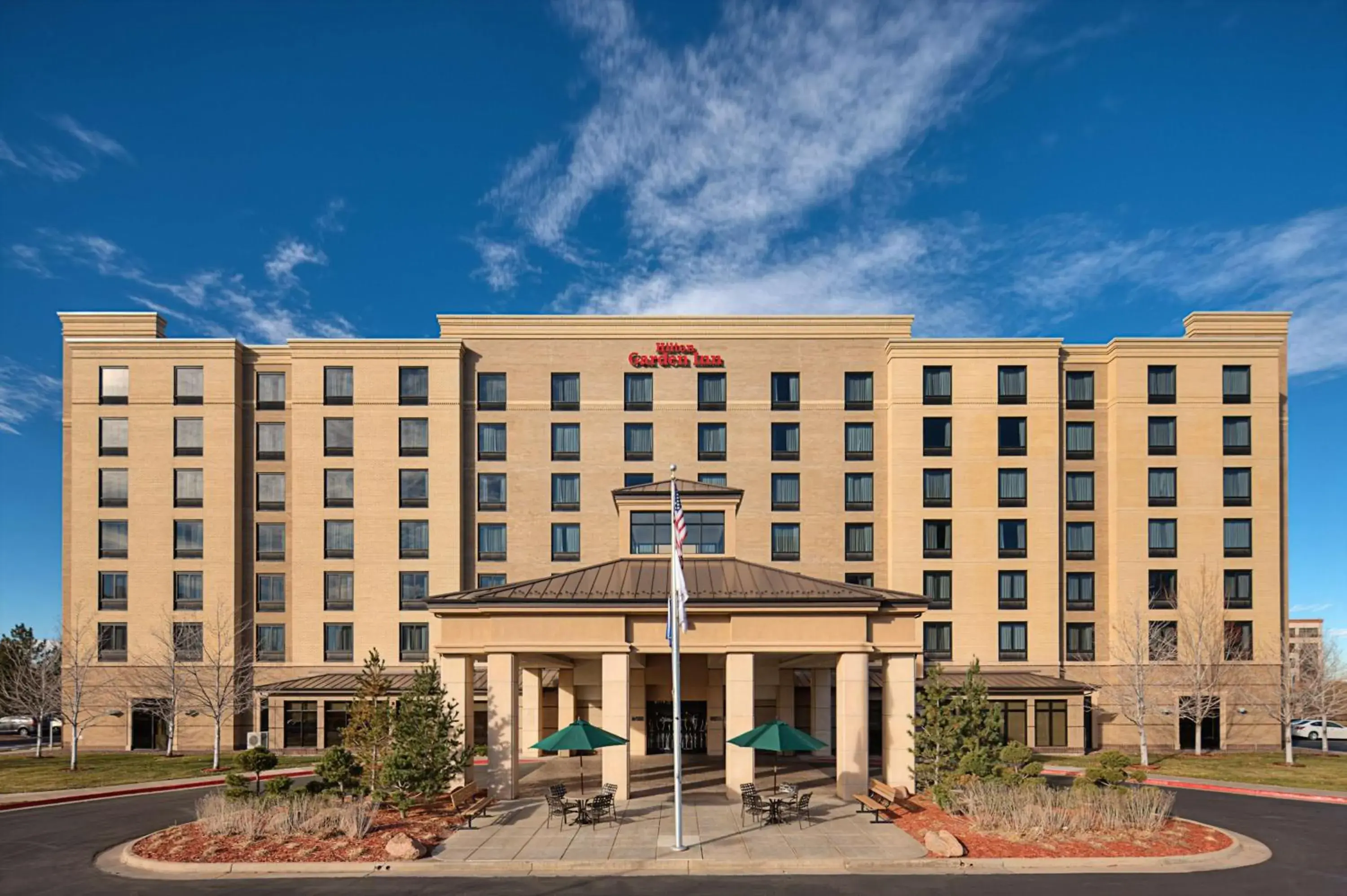 Property building in Hilton Garden Inn Denver Tech Center Property building in Hilton Garden Inn Denver Tech Center