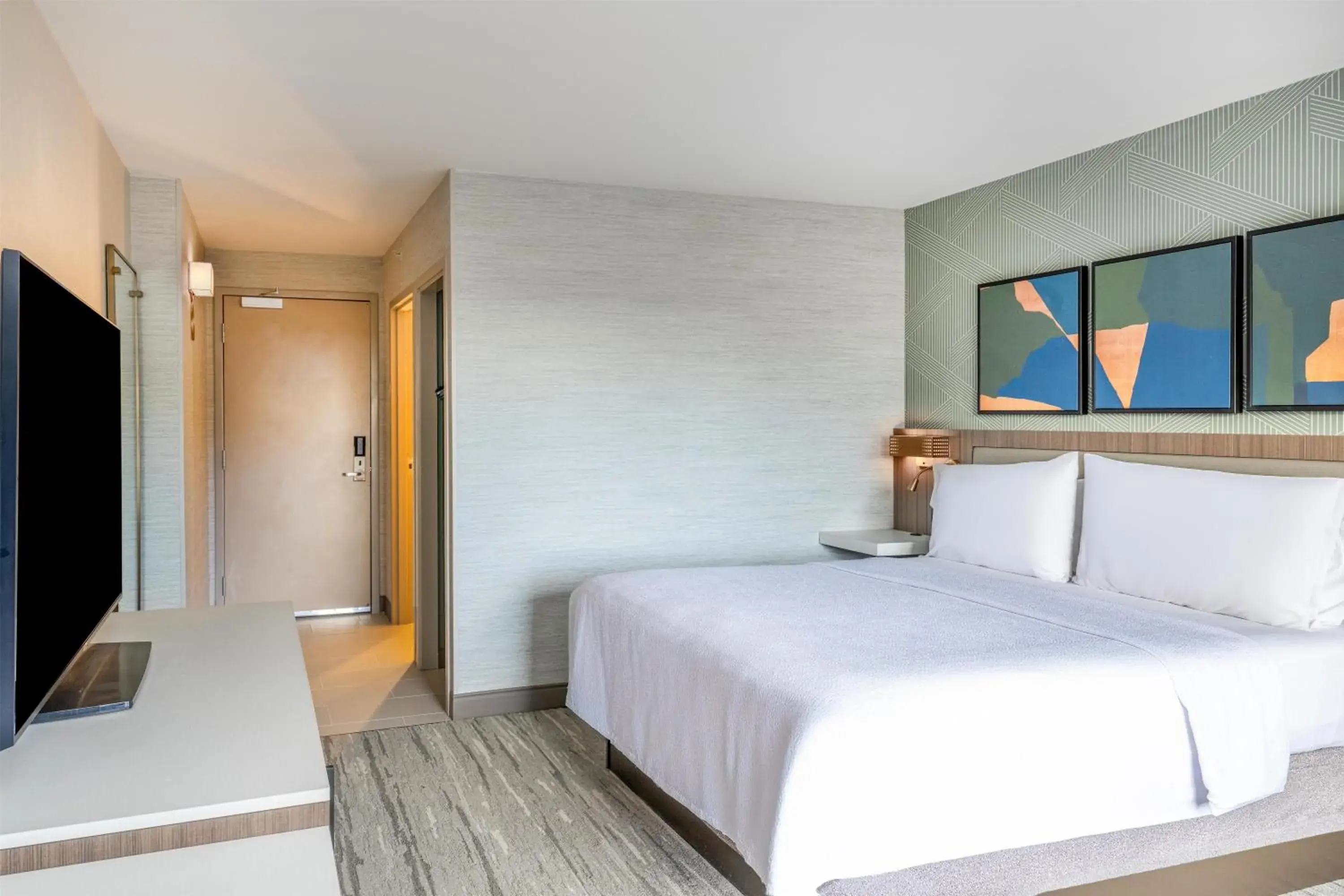 Bed in Hilton Garden Inn Denver Tech Center Bed in Hilton Garden Inn Denver Tech Center