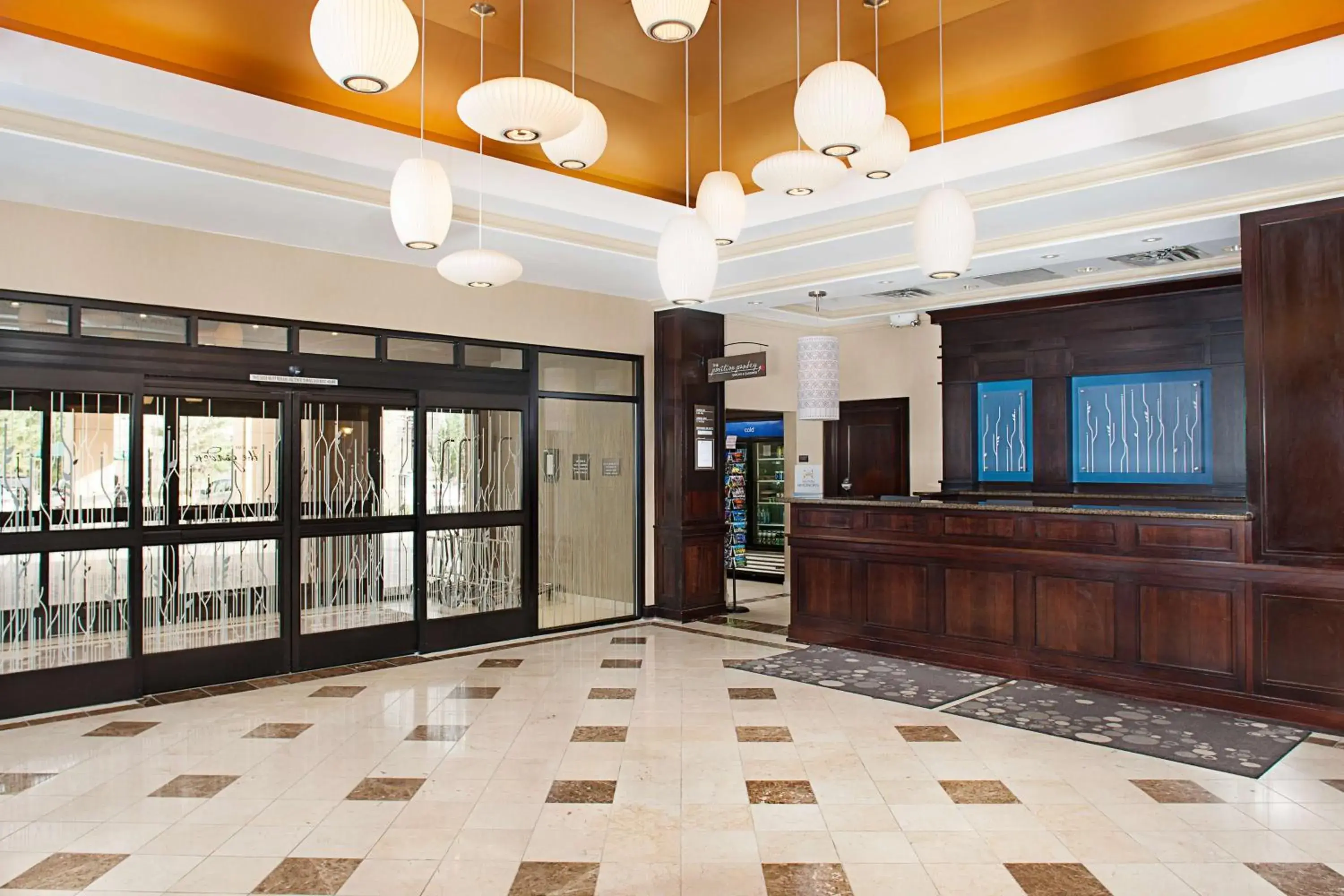 Lobby or reception in Hilton Garden Inn Denver Tech Center Lobby or reception in Hilton Garden Inn Denver Tech Center