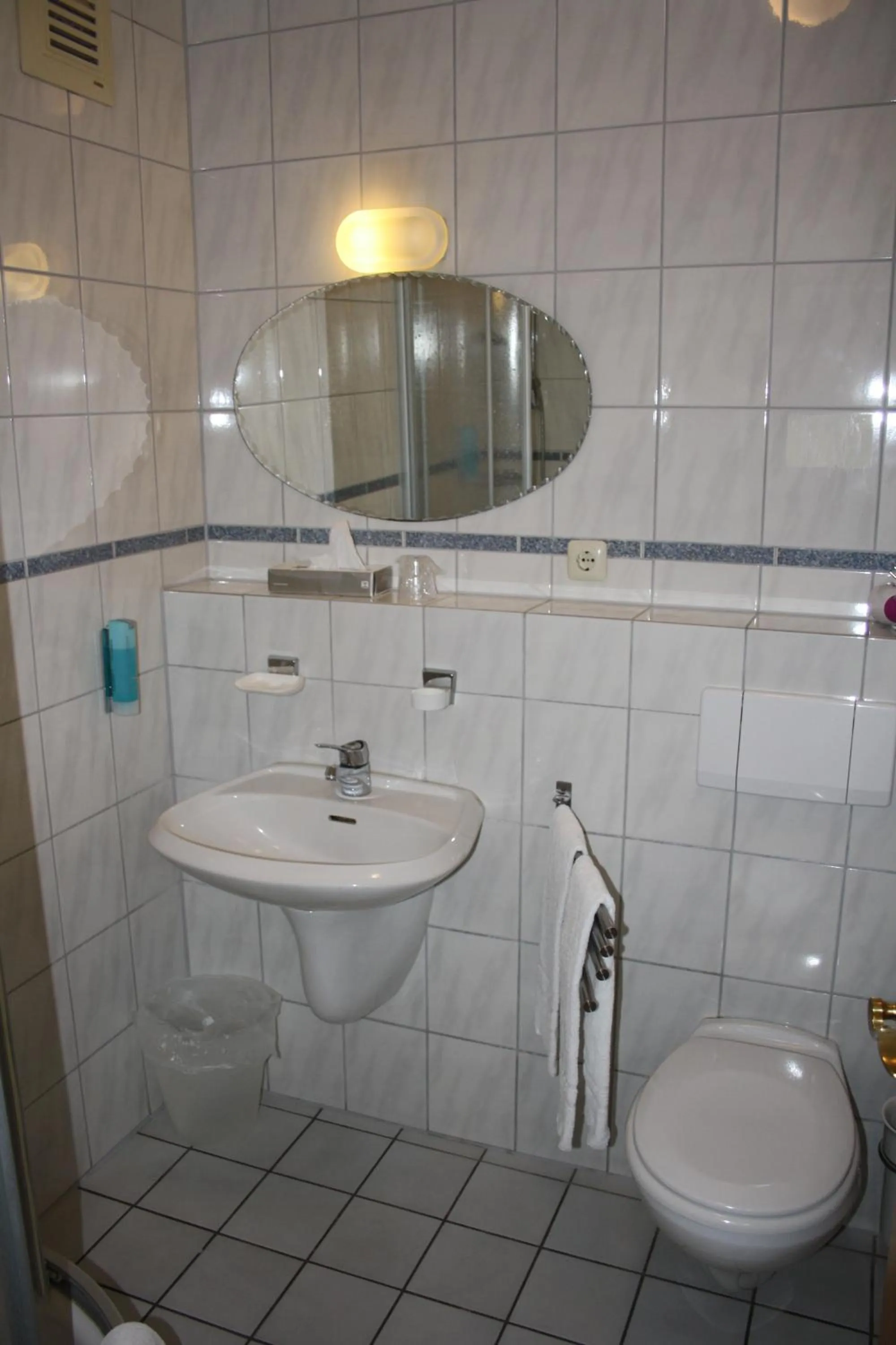 Bathroom in Hotel Schwarzer Adler