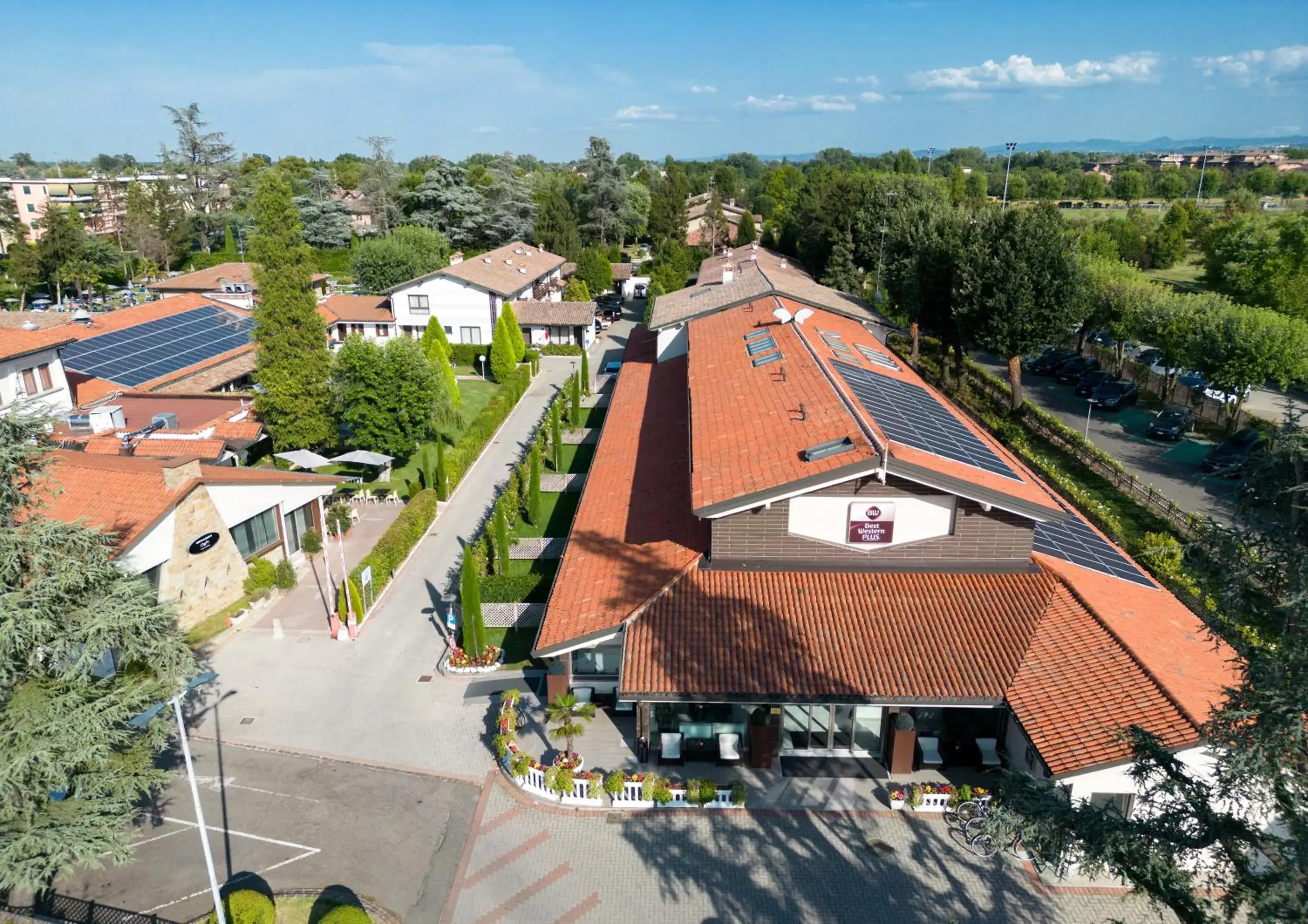 Bird's eye view in Best Western Plus Hotel Modena Resort Bird's eye view in Best Western Plus Hotel Modena Resort