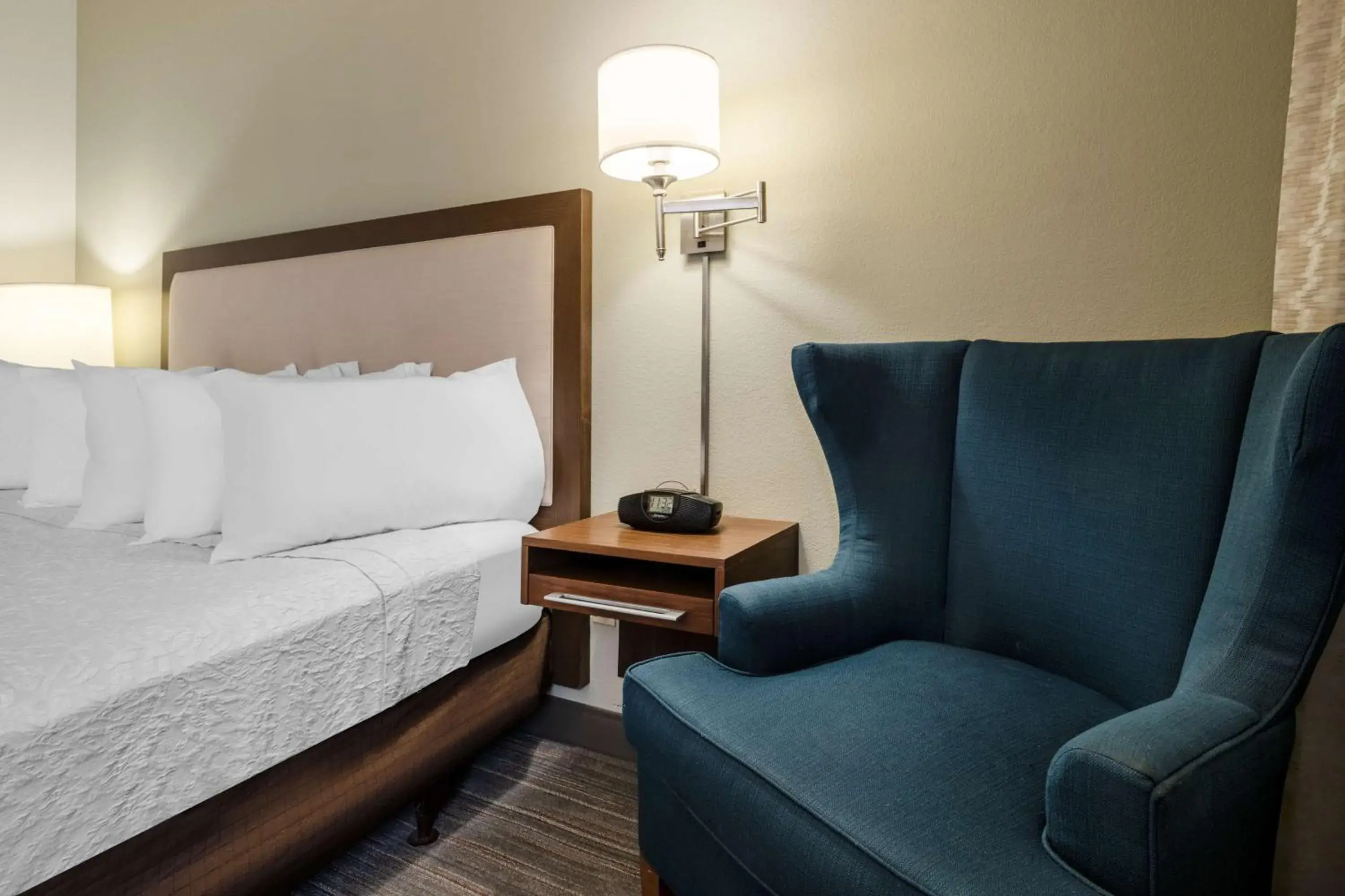 King Room with Roll-In Shower - Disability Access in Hampton Inn by Hilton Irvine East - Lake Forest King Room with Roll-In Shower - Disability Access in Hampton Inn by Hilton Irvine East - Lake Forest