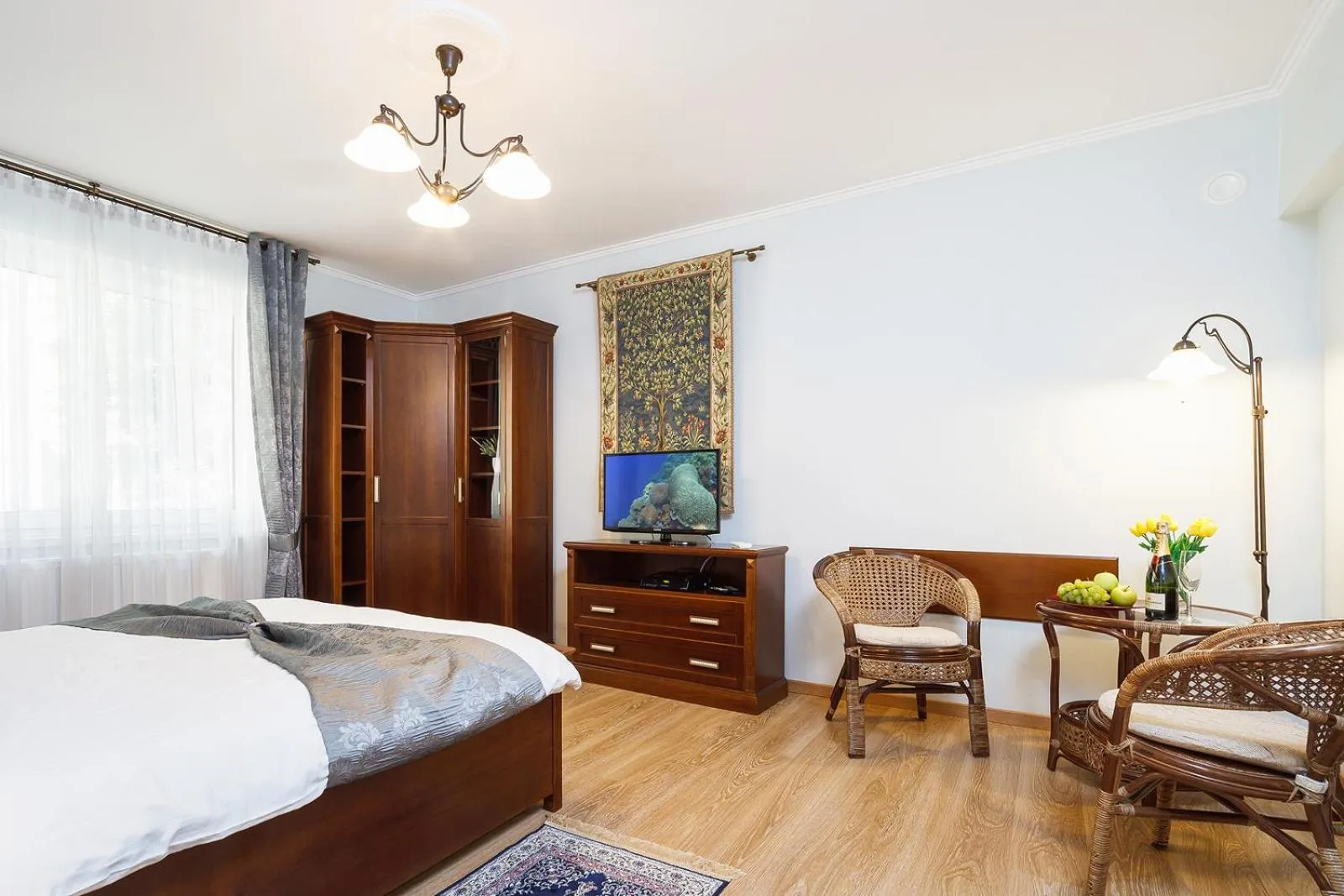 Photo of the whole room, Bed in Elegant Apartments