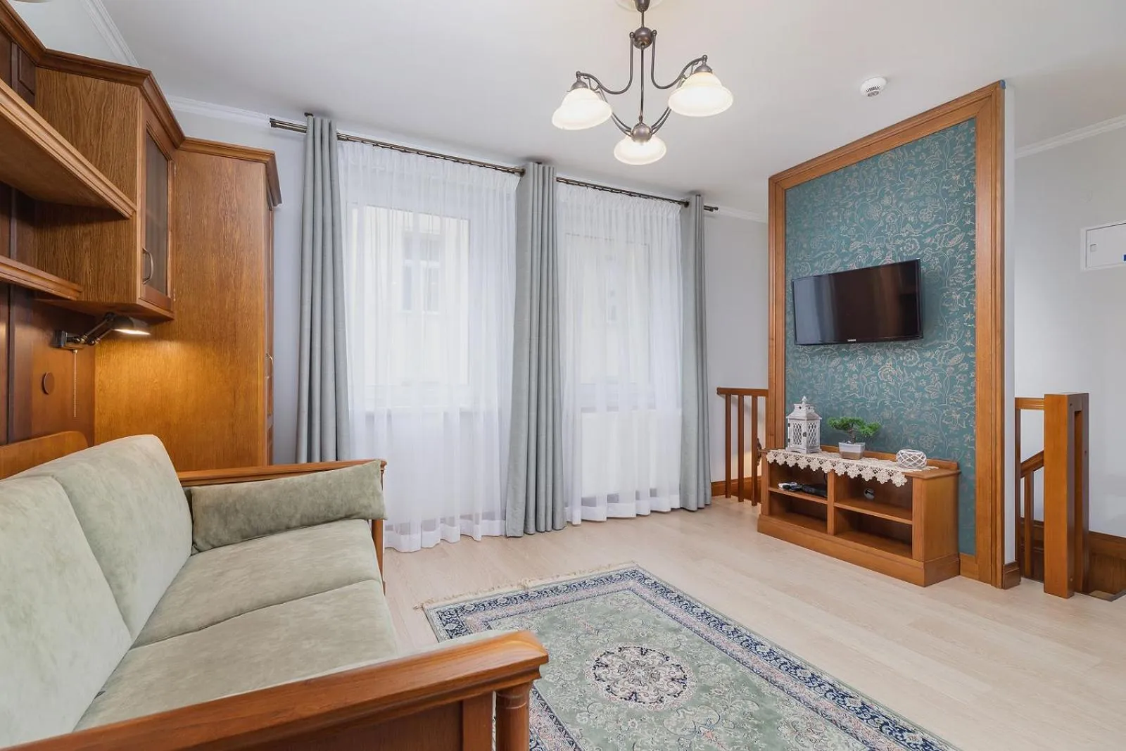 Living room in Elegant Apartments