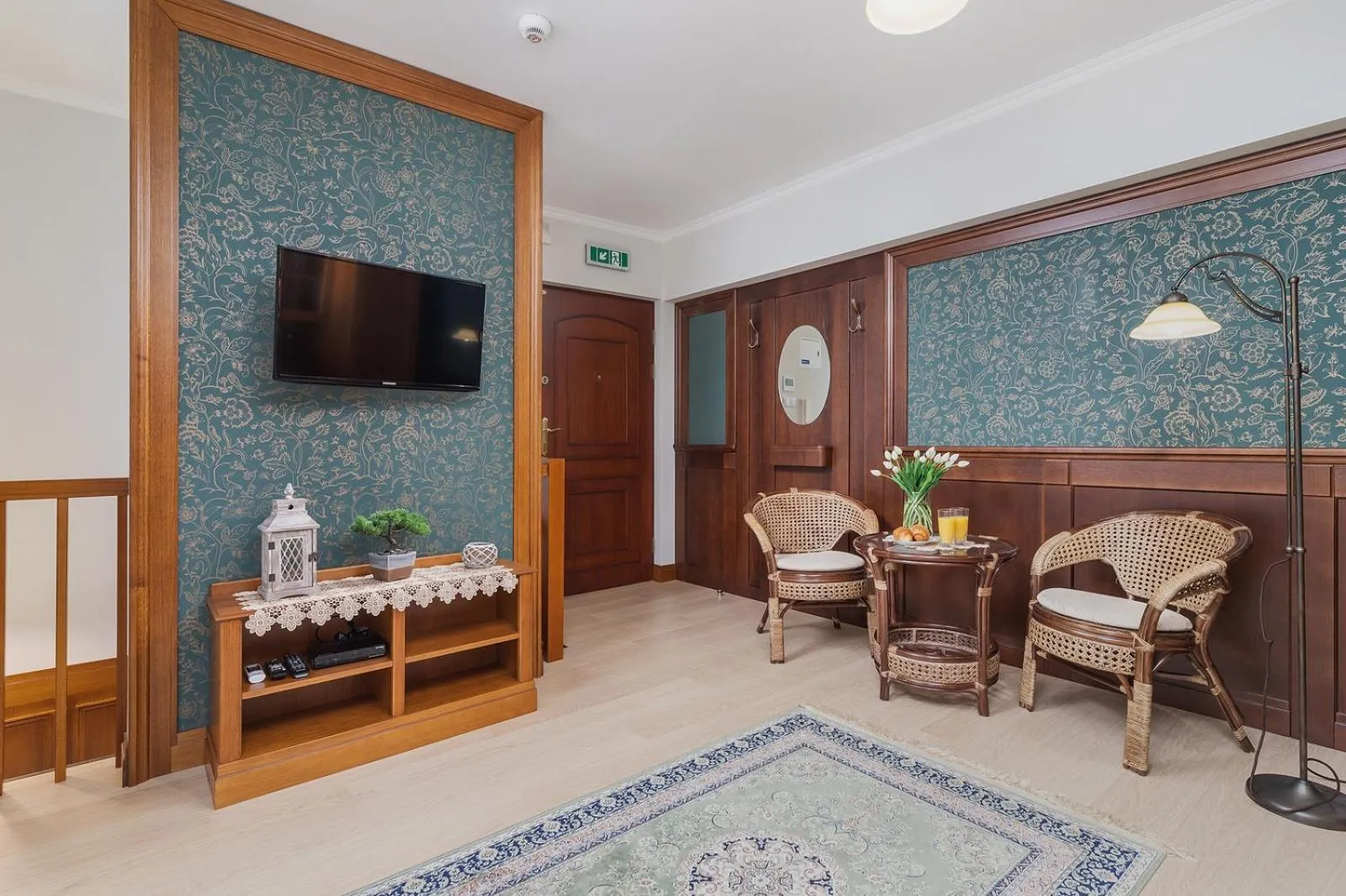 Living room in Elegant Apartments