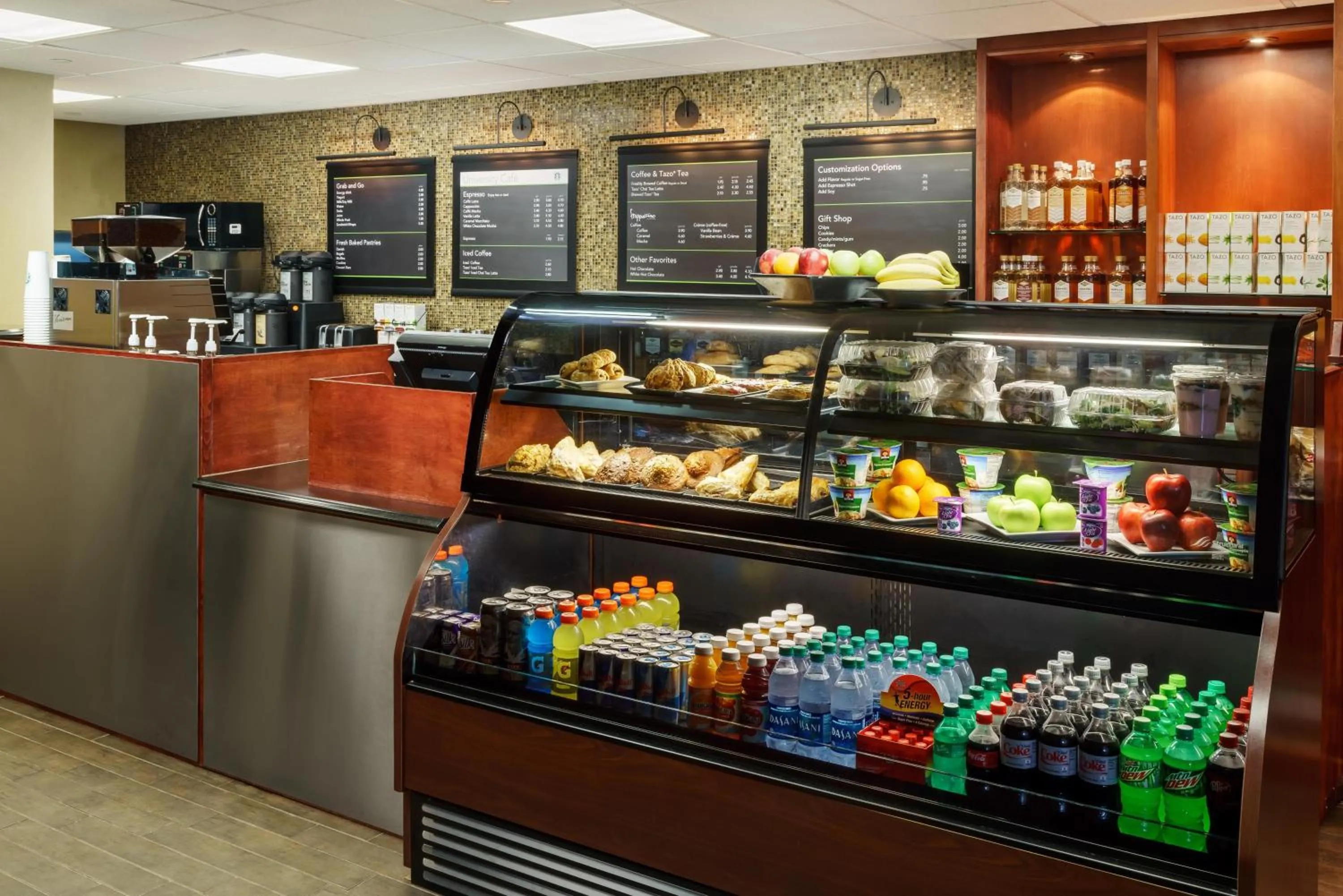 Restaurant/places to eat in Hilton Charlotte University Place