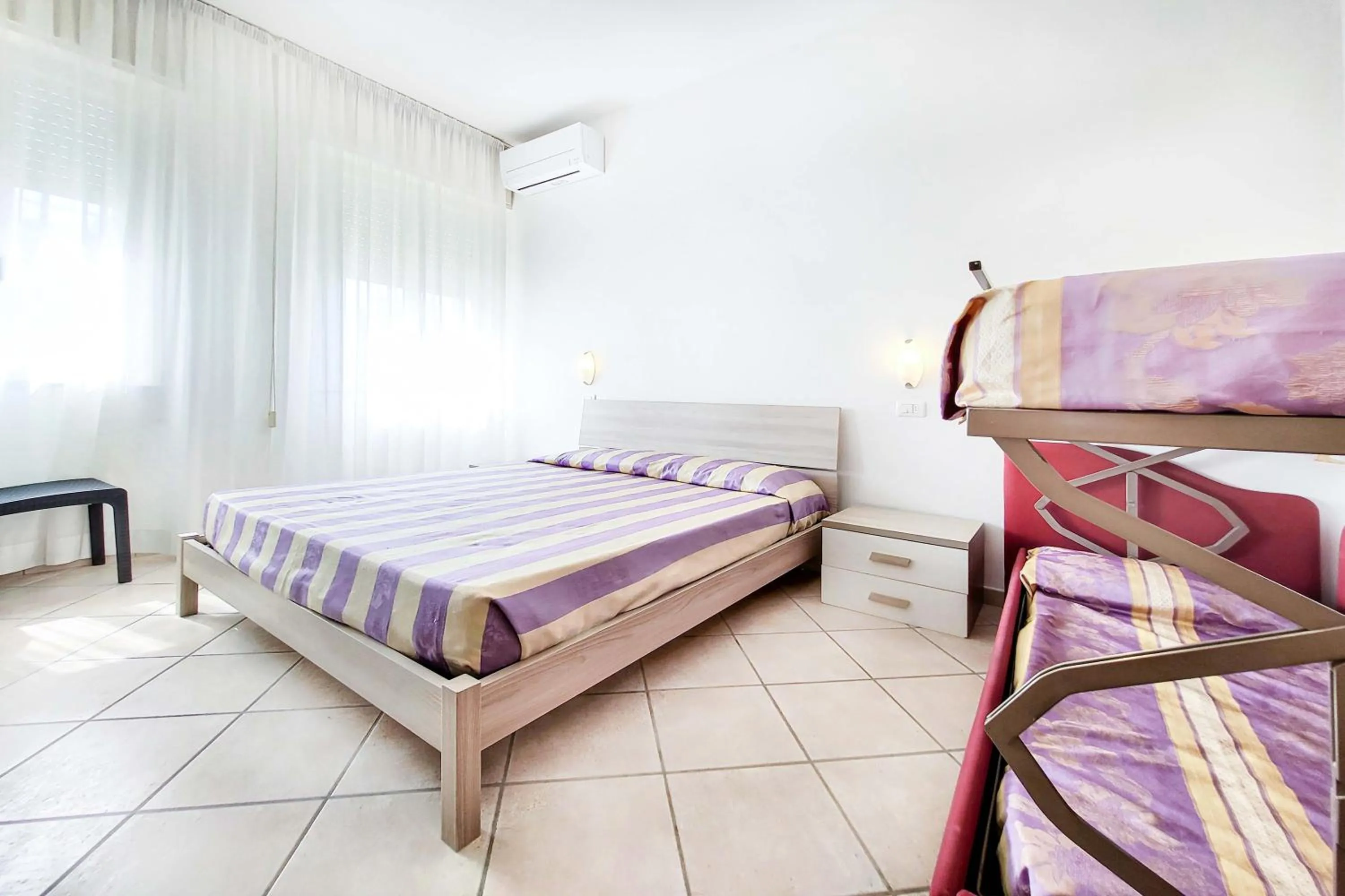 Bedroom, Bed in Hotel Villa Sole Resort