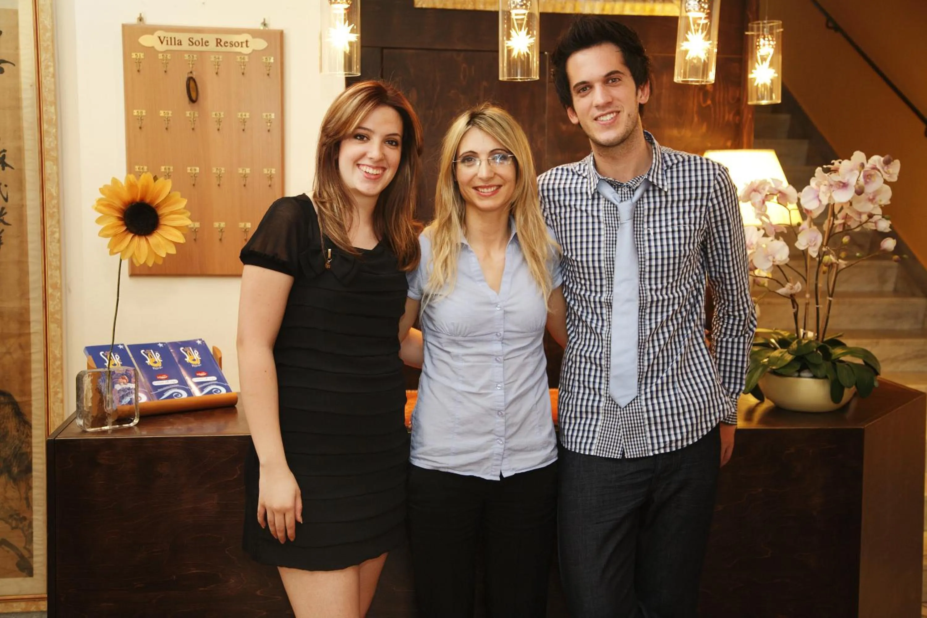 Staff in Hotel Villa Sole Resort