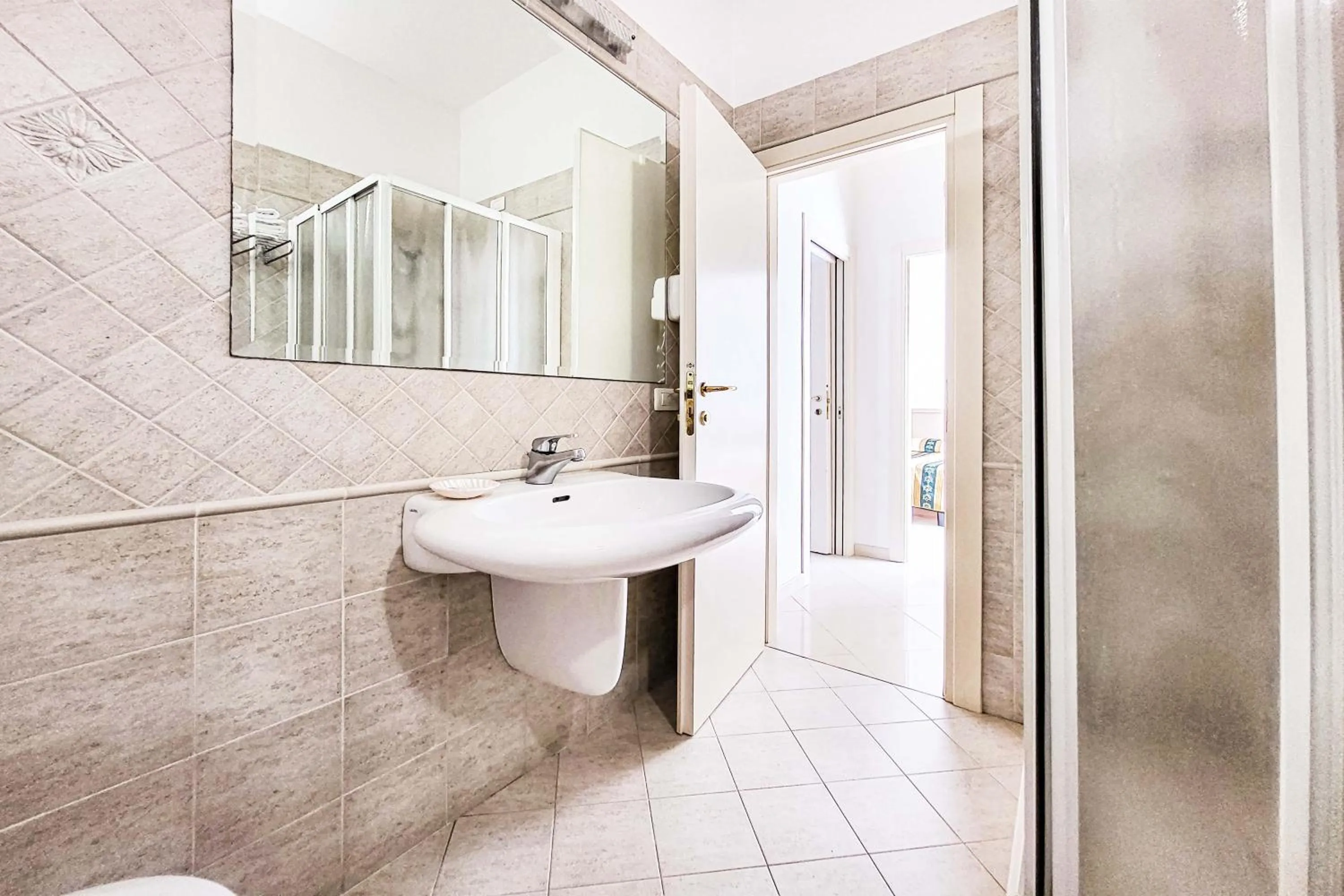 Bathroom in Hotel Villa Sole Resort