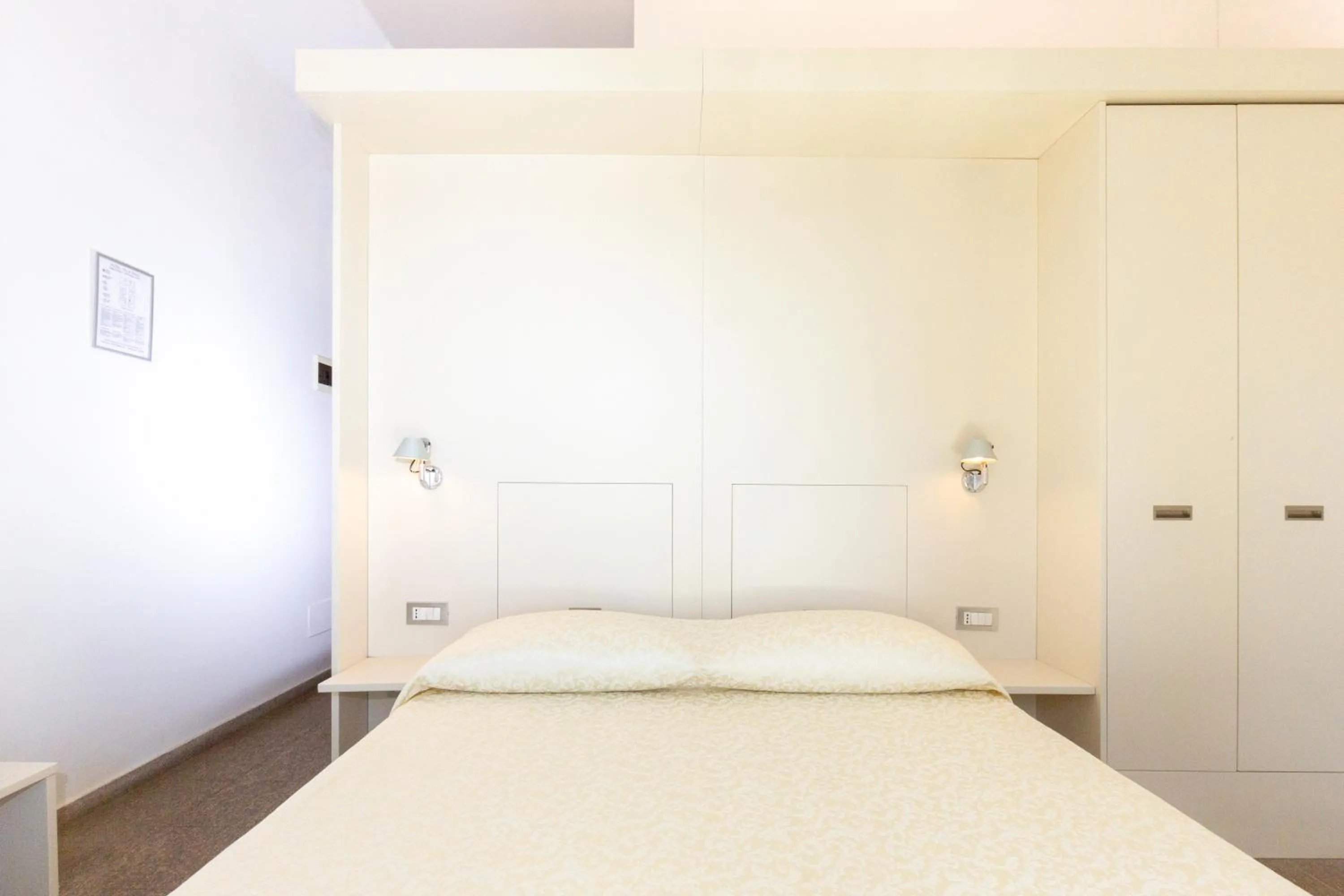 Bed in Hotel Villa Sole Resort