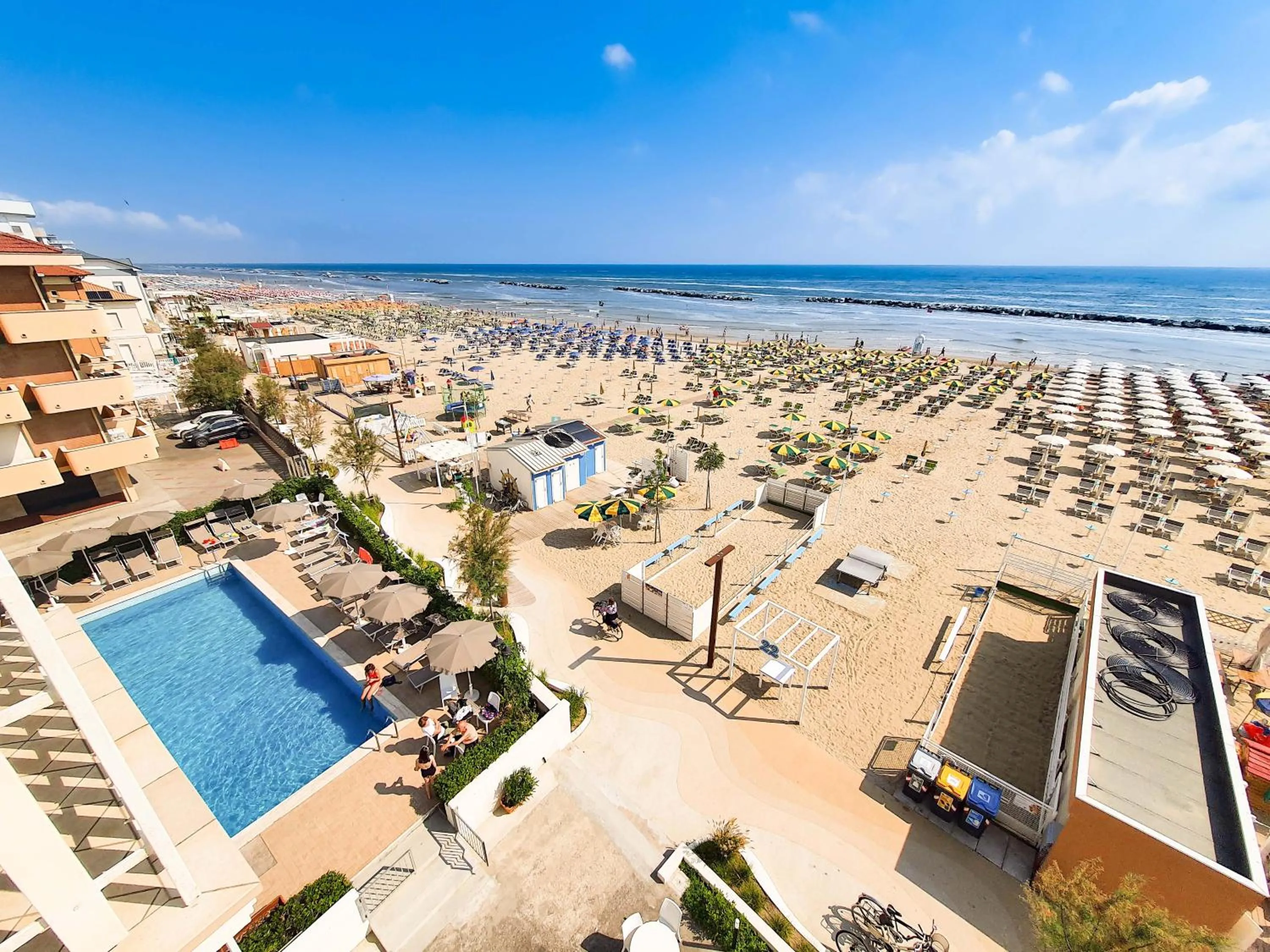 Sea view in Hotel Villa Sole Resort