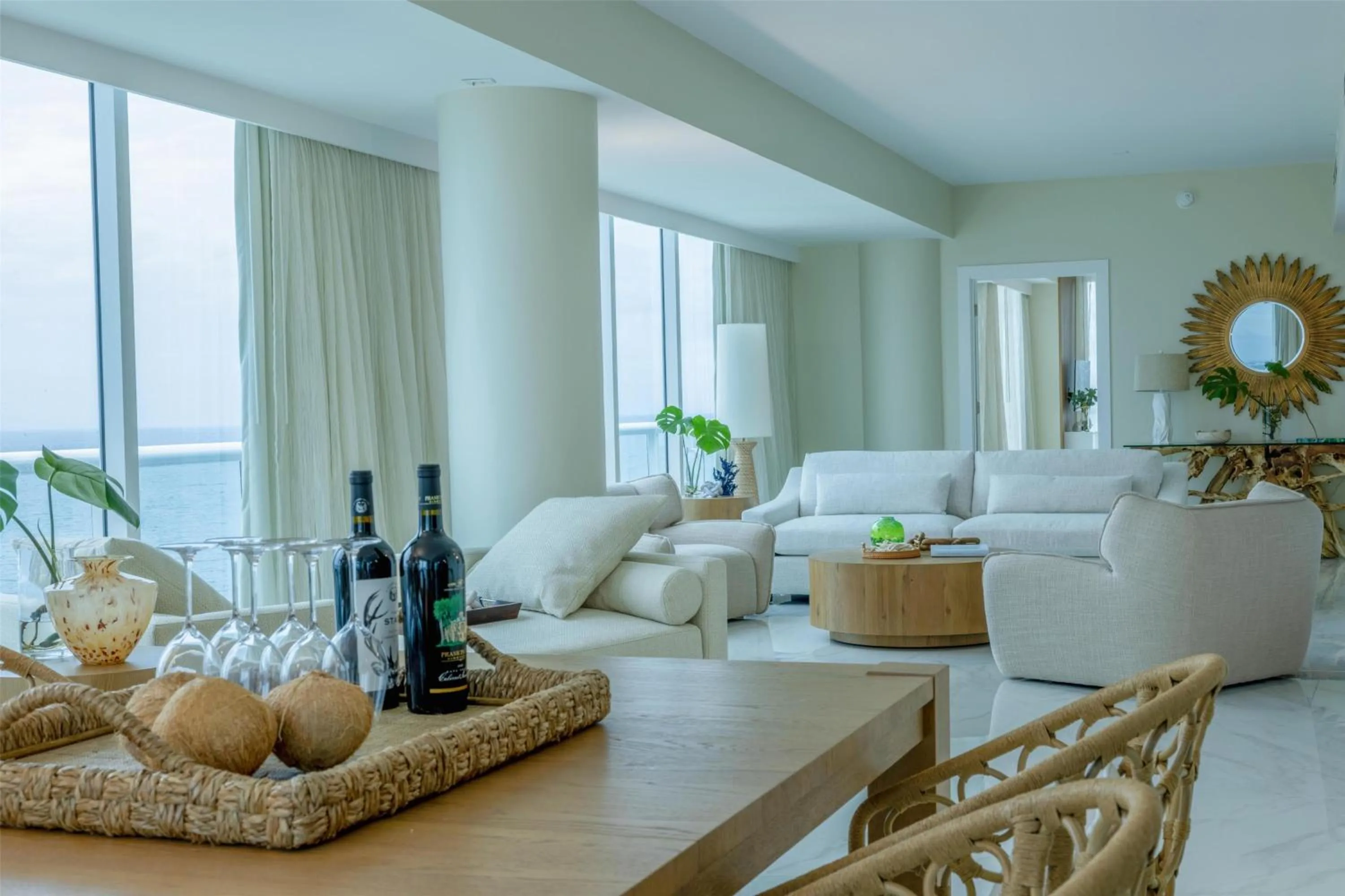 Living room in Beach House Fort Lauderdale, A Hilton Resort