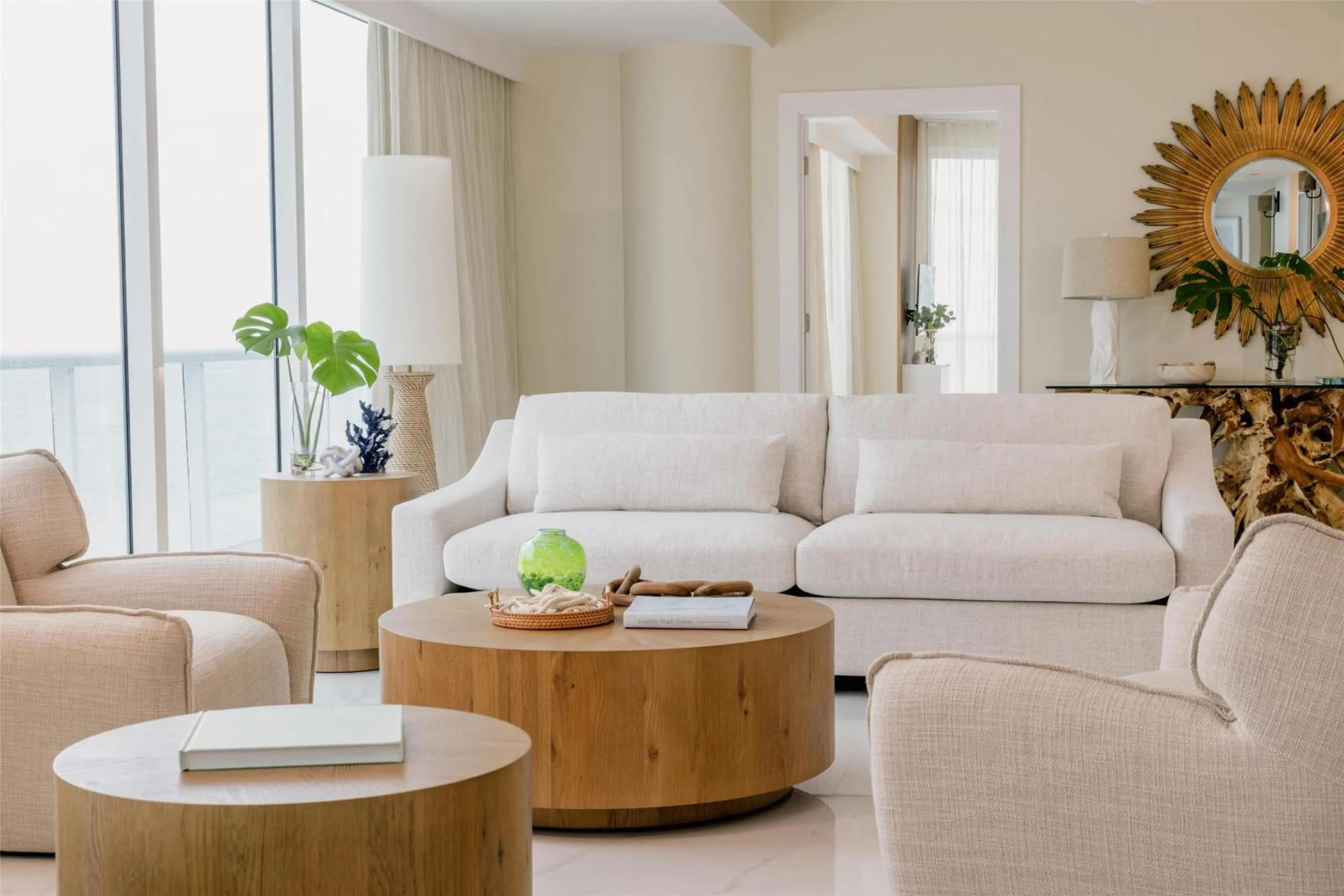 Living room in Beach House Fort Lauderdale, A Hilton Resort