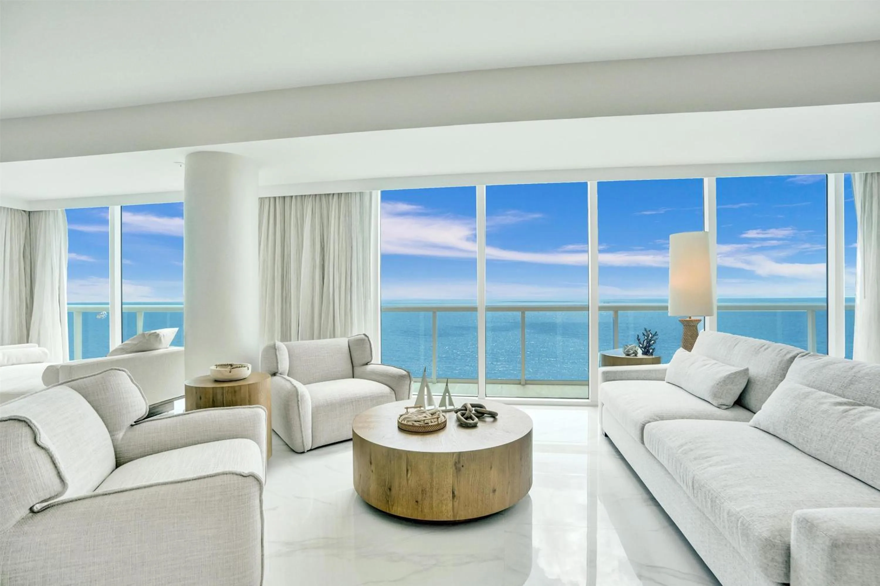 Living room in Beach House Fort Lauderdale, A Hilton Resort