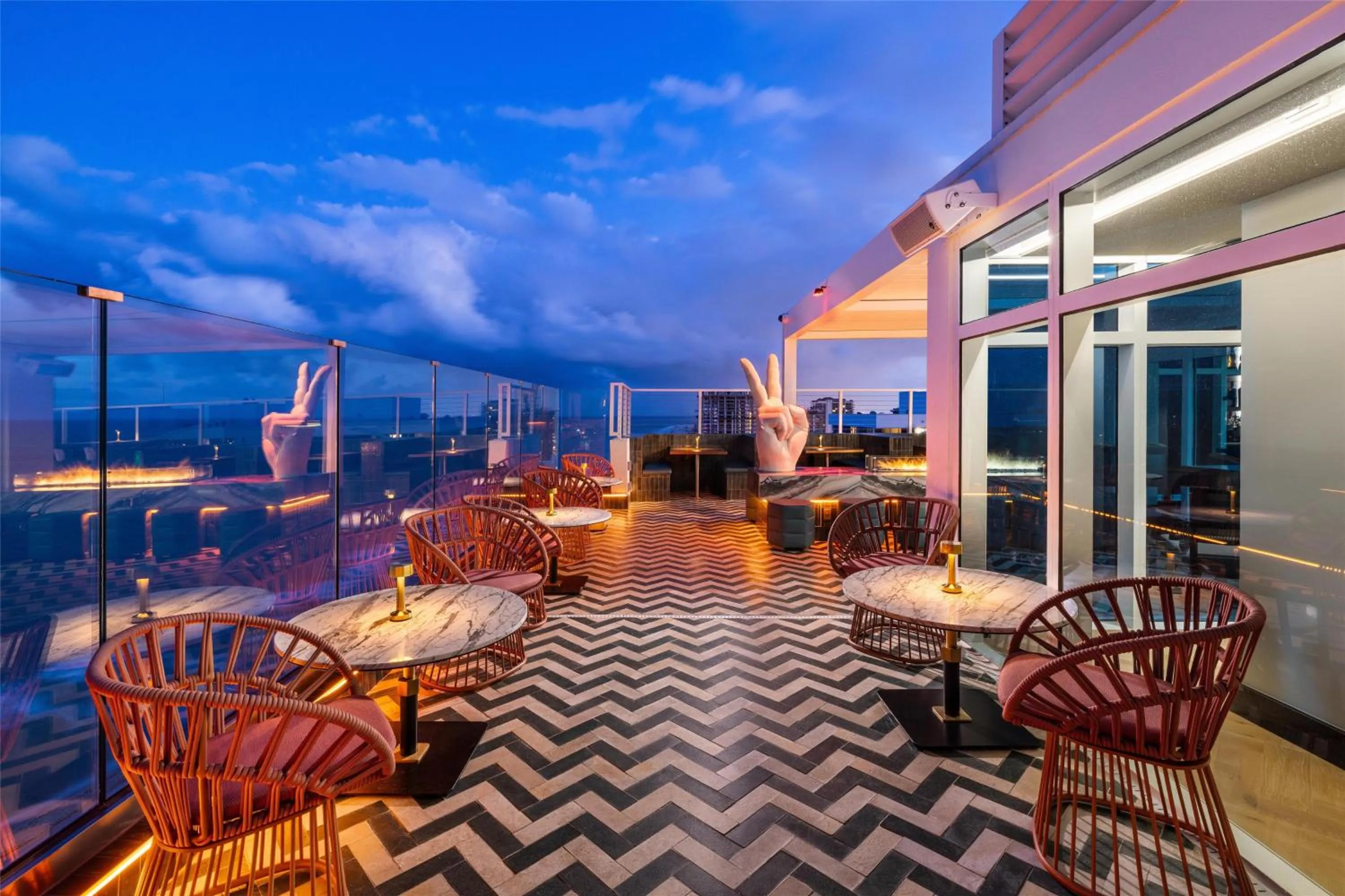 Patio in Beach House Fort Lauderdale, A Hilton Resort