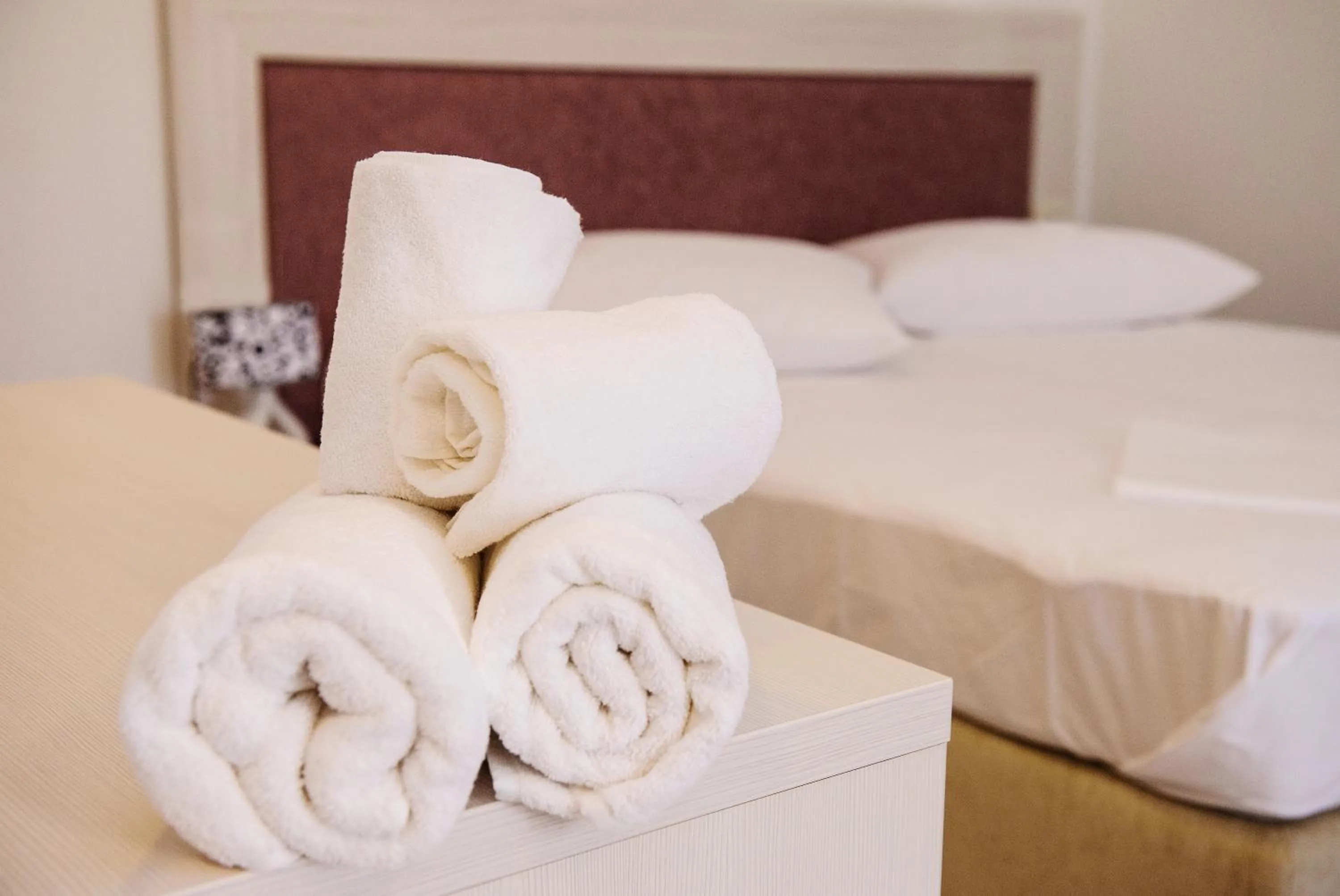 Bedroom, Bed in Villa Palloma