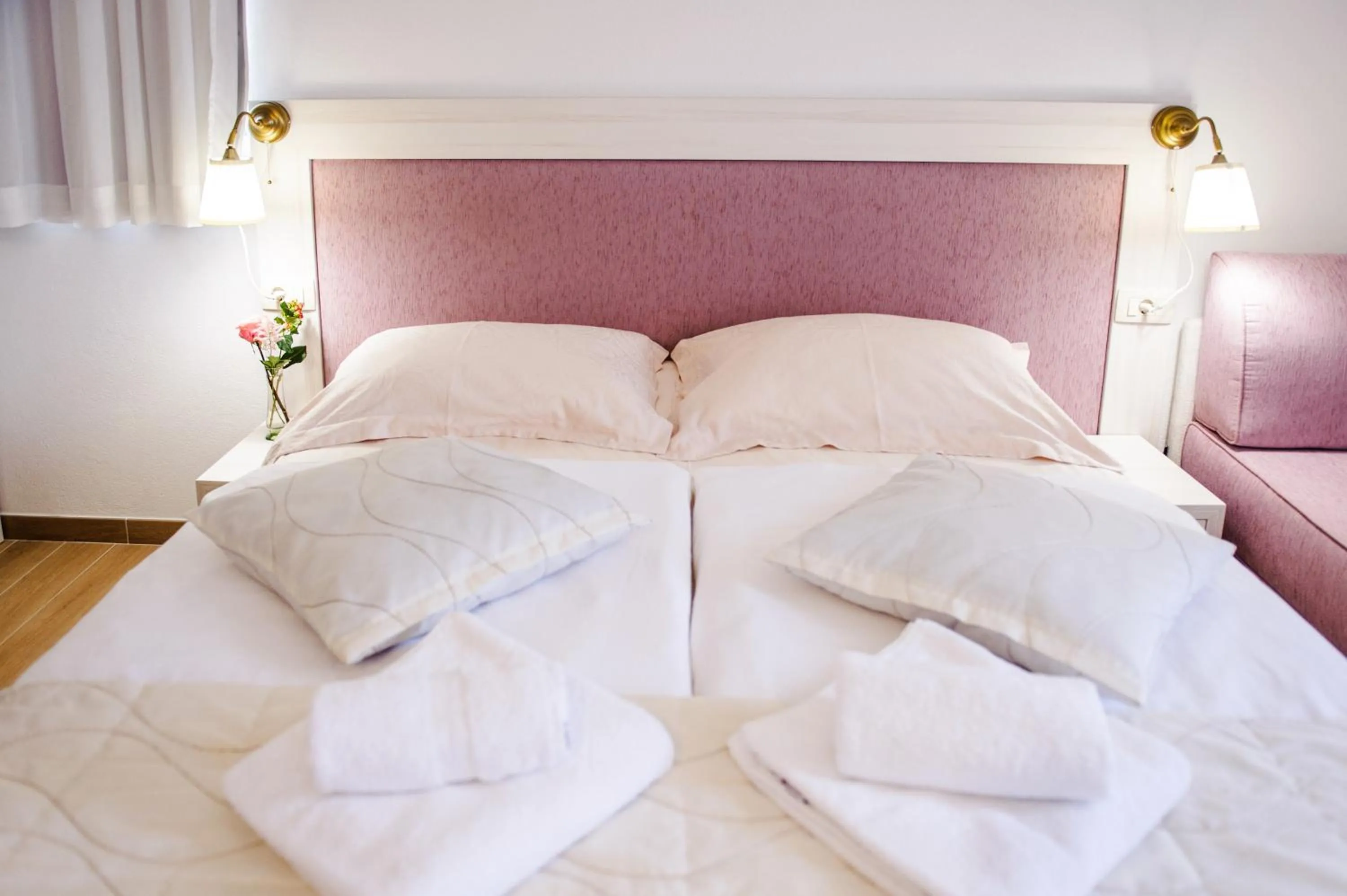 Bedroom, Bed in Villa Palloma