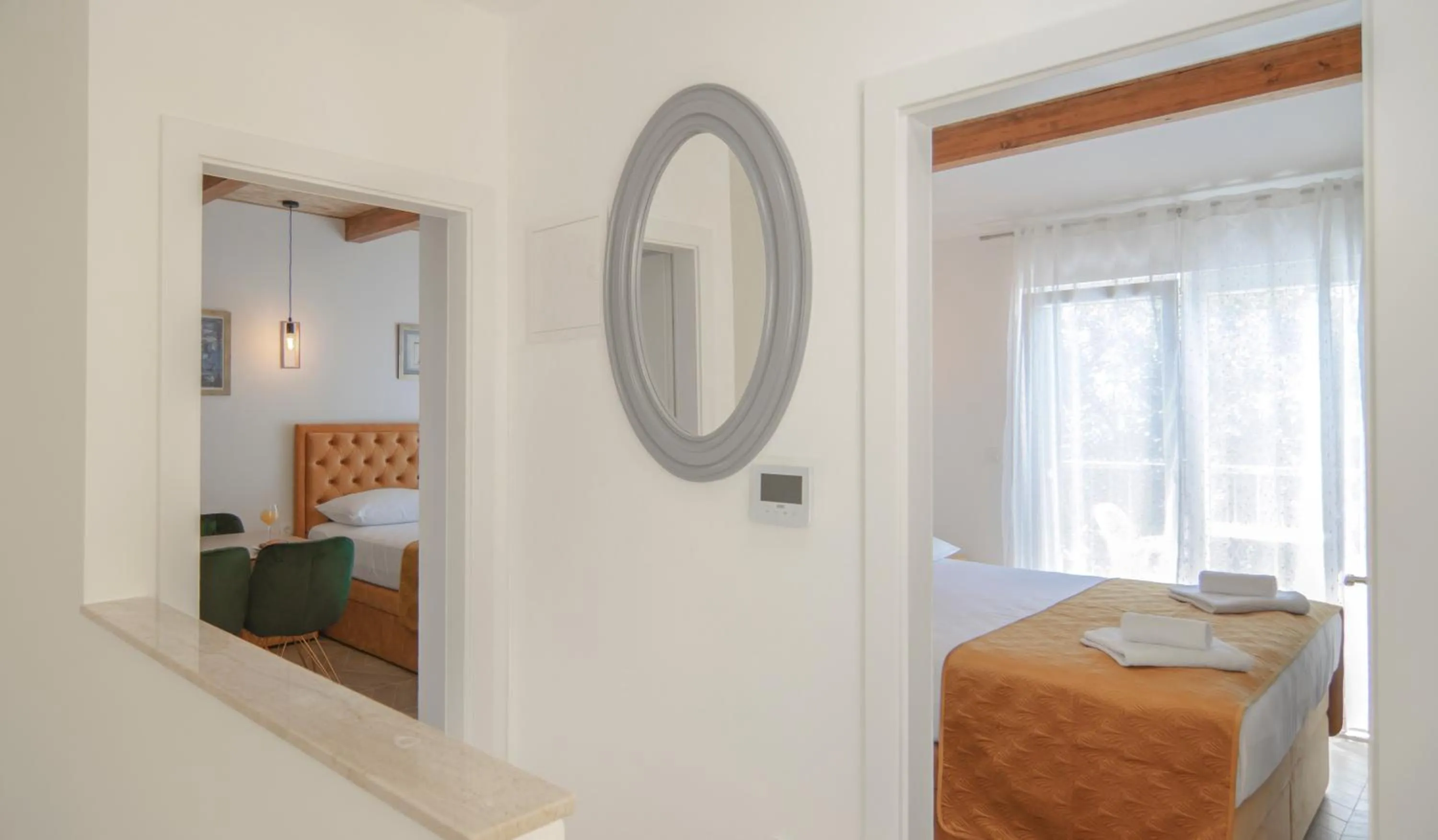 Bird's eye view, Bed in Villa Palloma