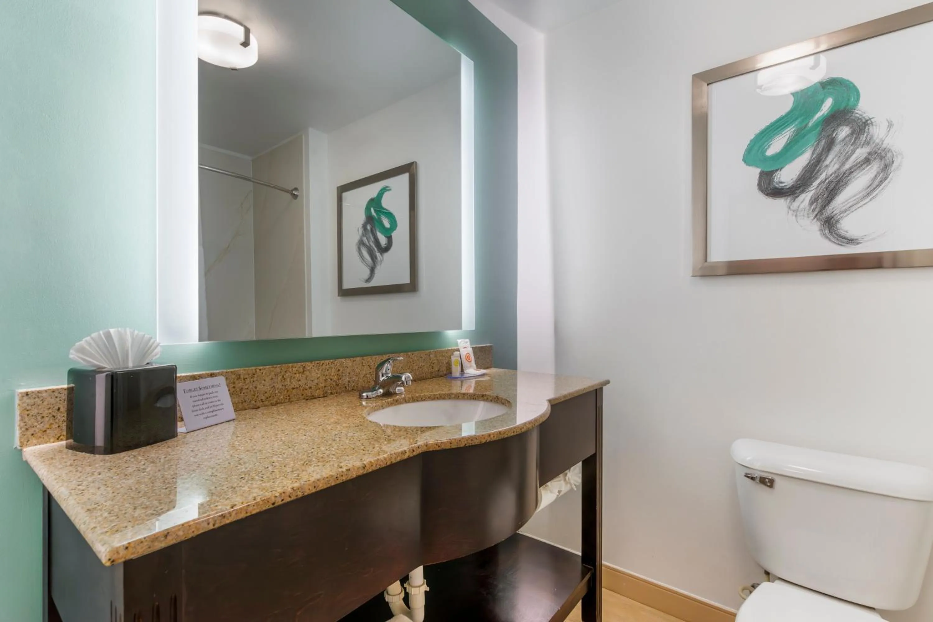 Toilet in Comfort Inn & Suites Port Charlotte-Punta Gorda