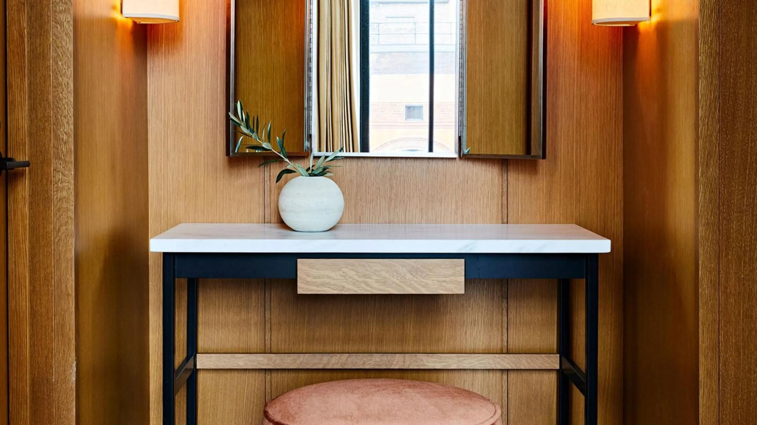 hair dresser in Shinola Hotel