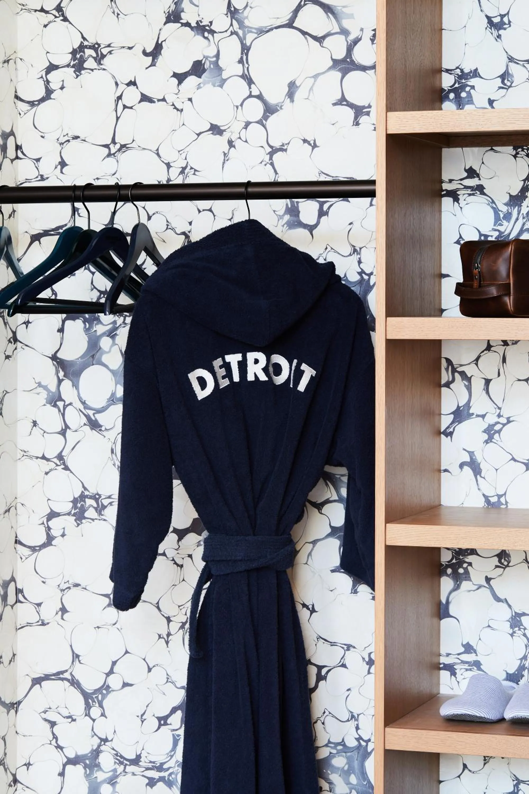 wardrobe in Shinola Hotel