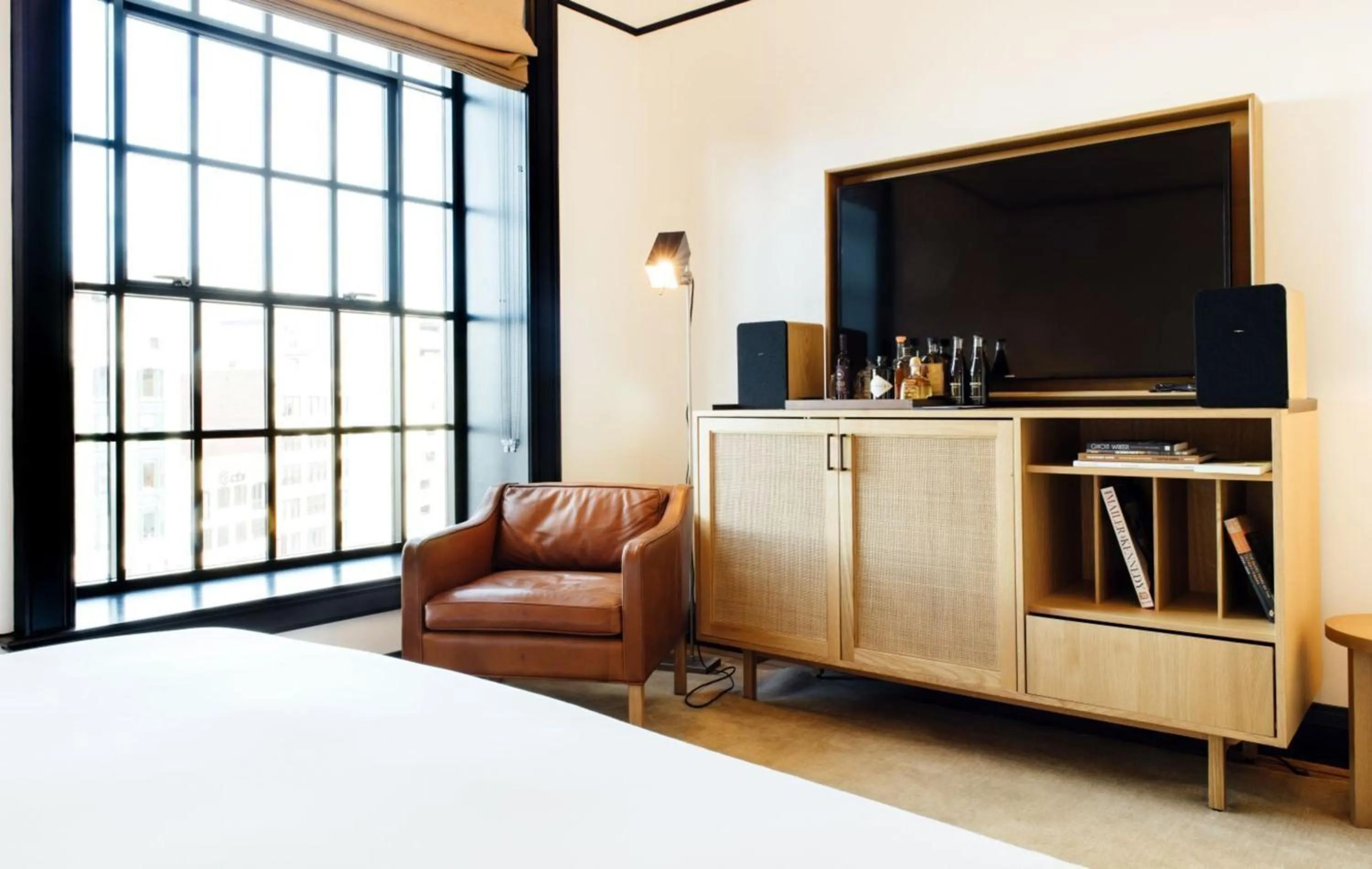 Bed in Shinola Hotel