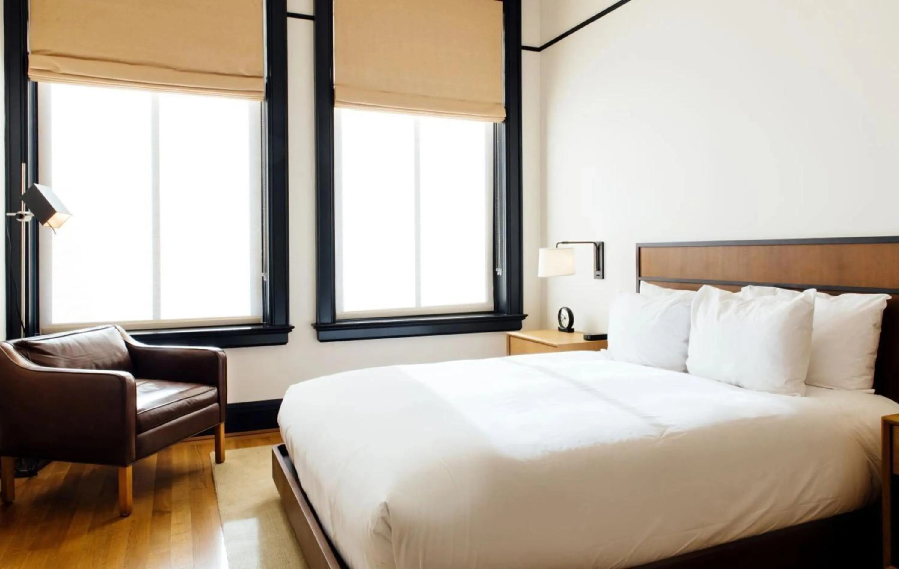Bed in Shinola Hotel