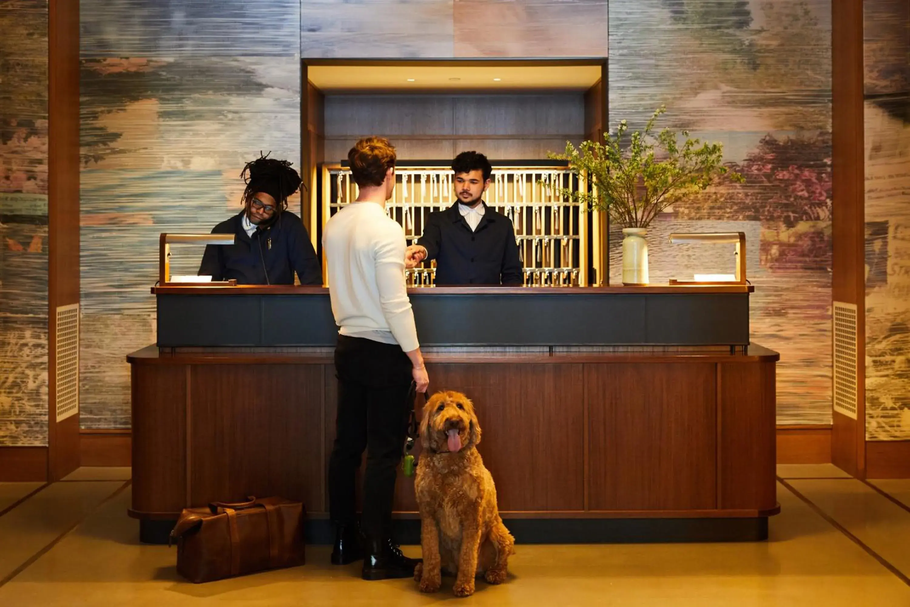 Lobby or reception in Shinola Hotel Lobby or reception in Shinola Hotel
