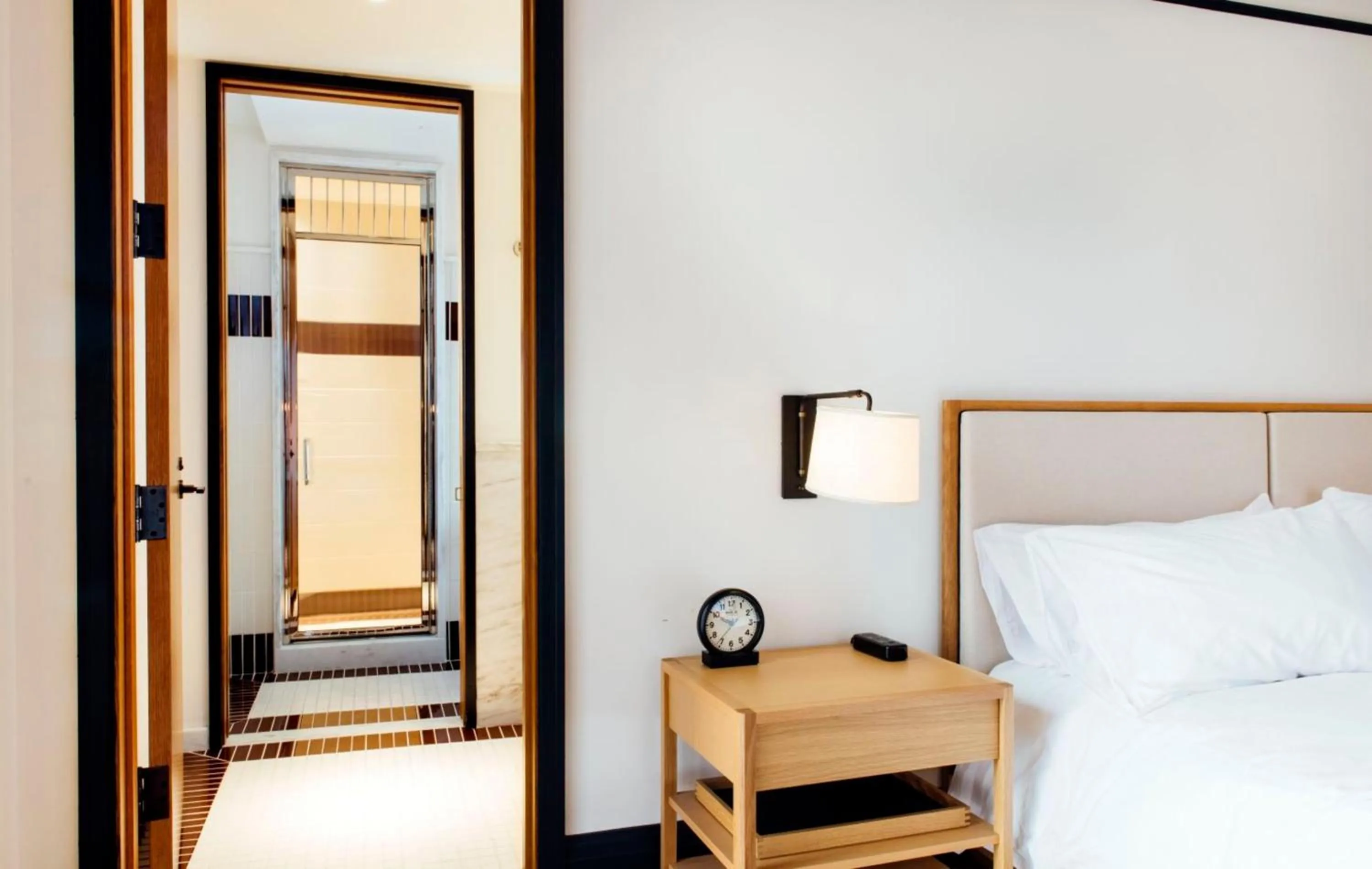 Bed in Shinola Hotel