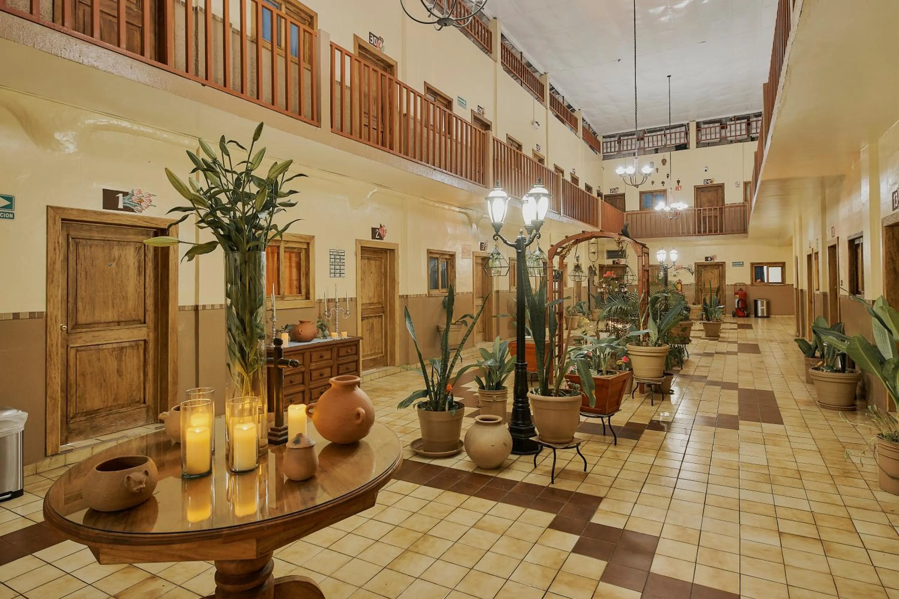 Property building in Hotel Cervantino