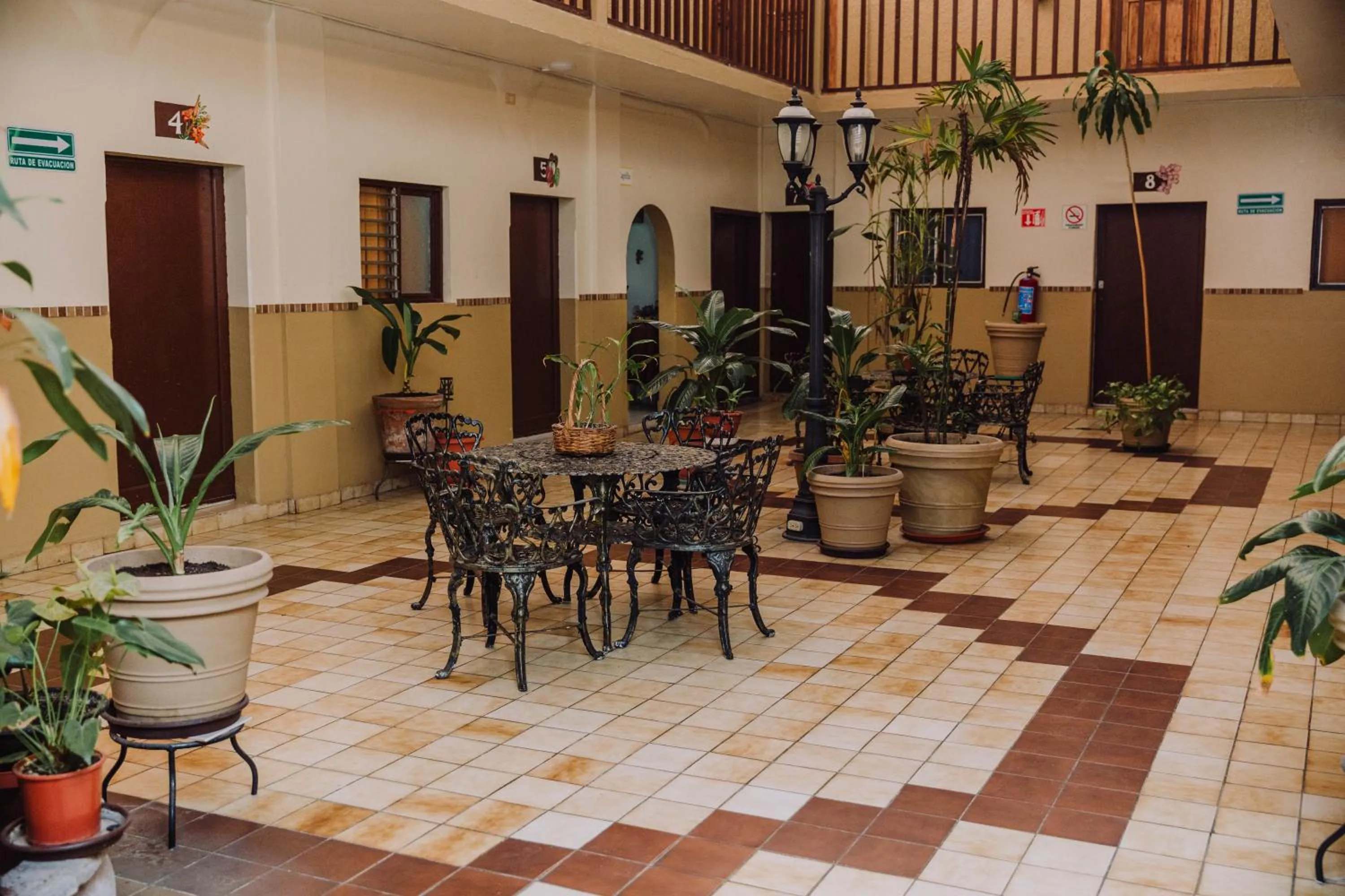 Property building in Hotel Cervantino