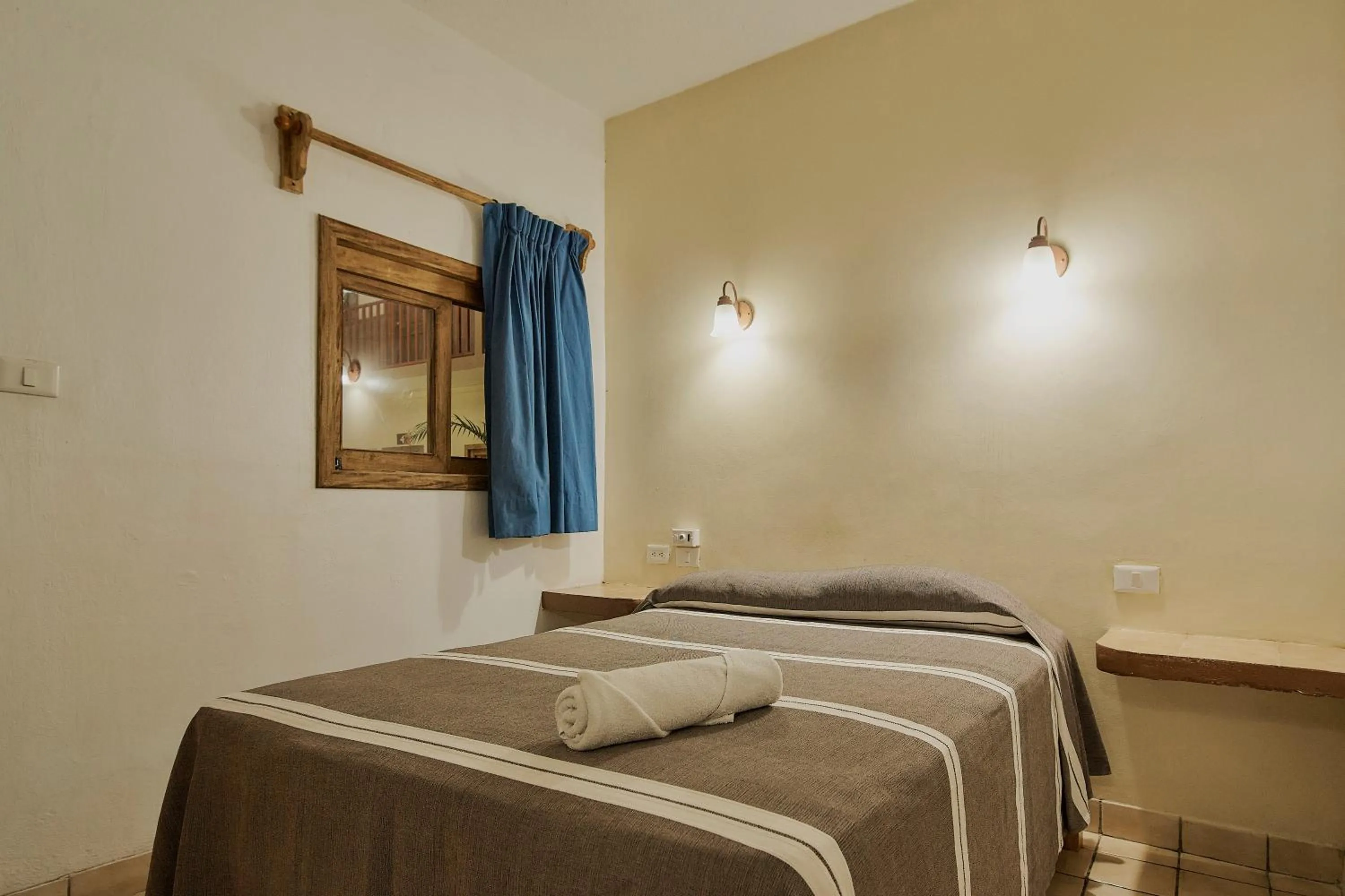 Bed in Hotel Cervantino