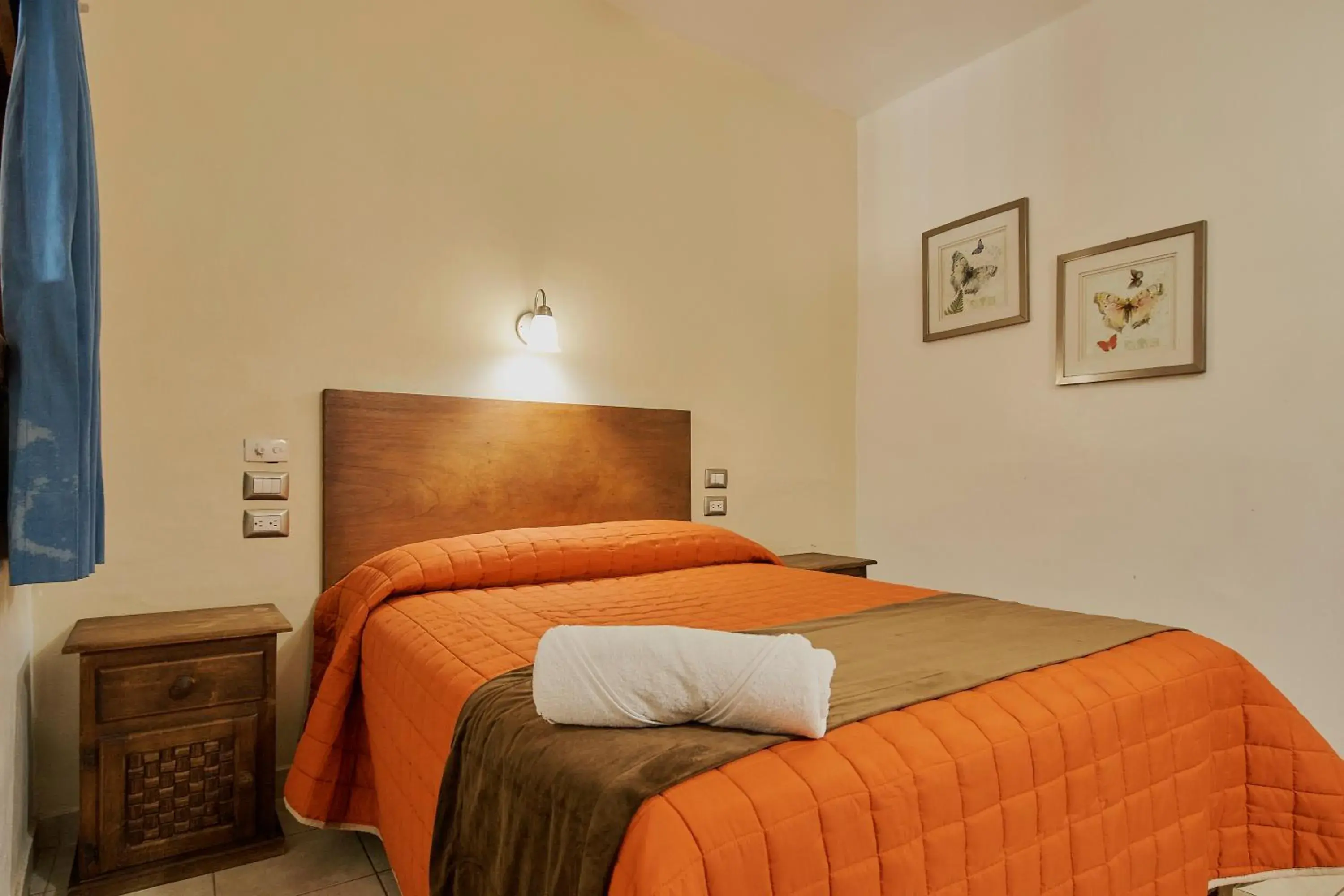 Bed in Hotel Cervantino Bed in Hotel Cervantino