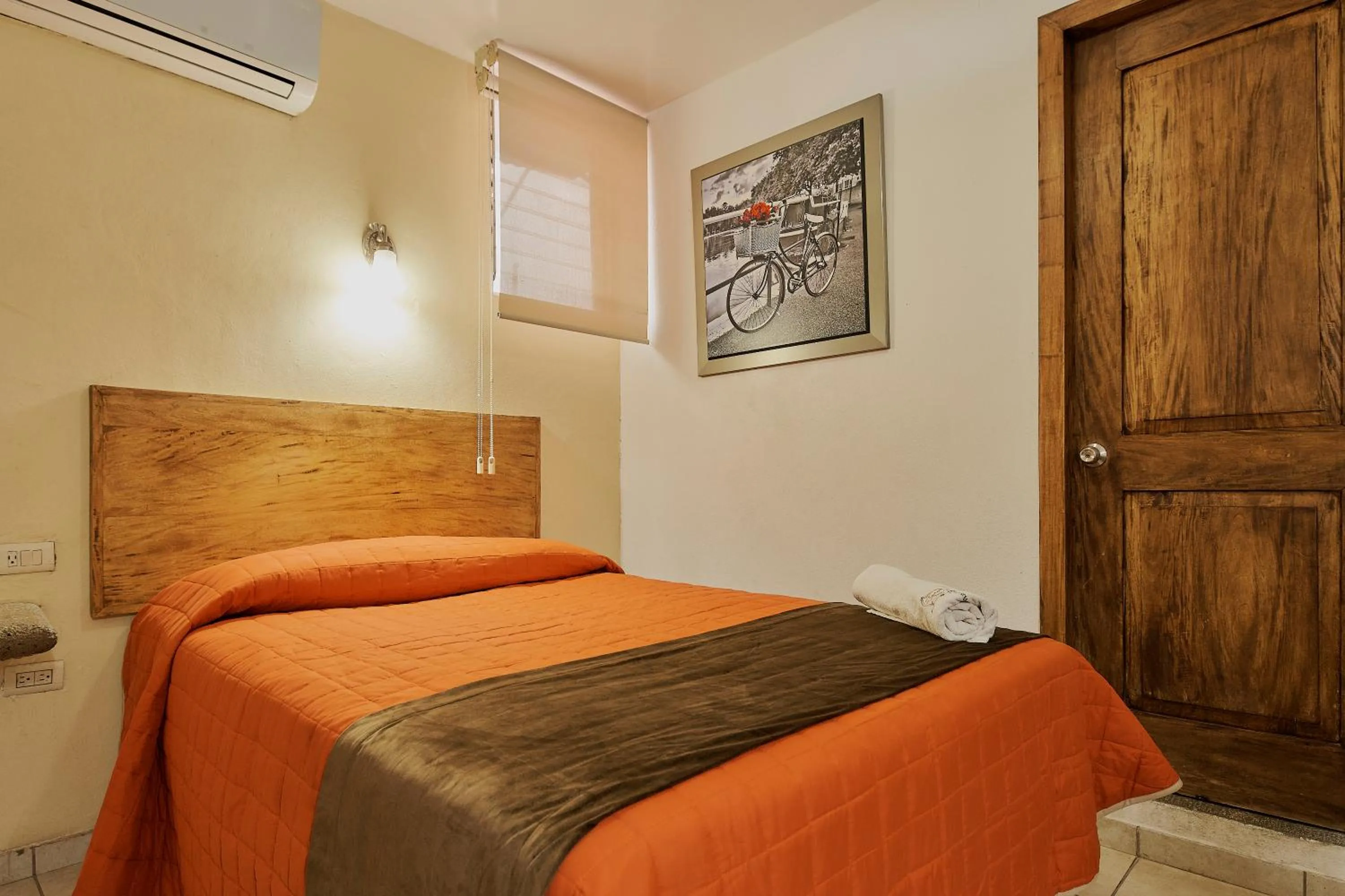 Bed in Hotel Cervantino