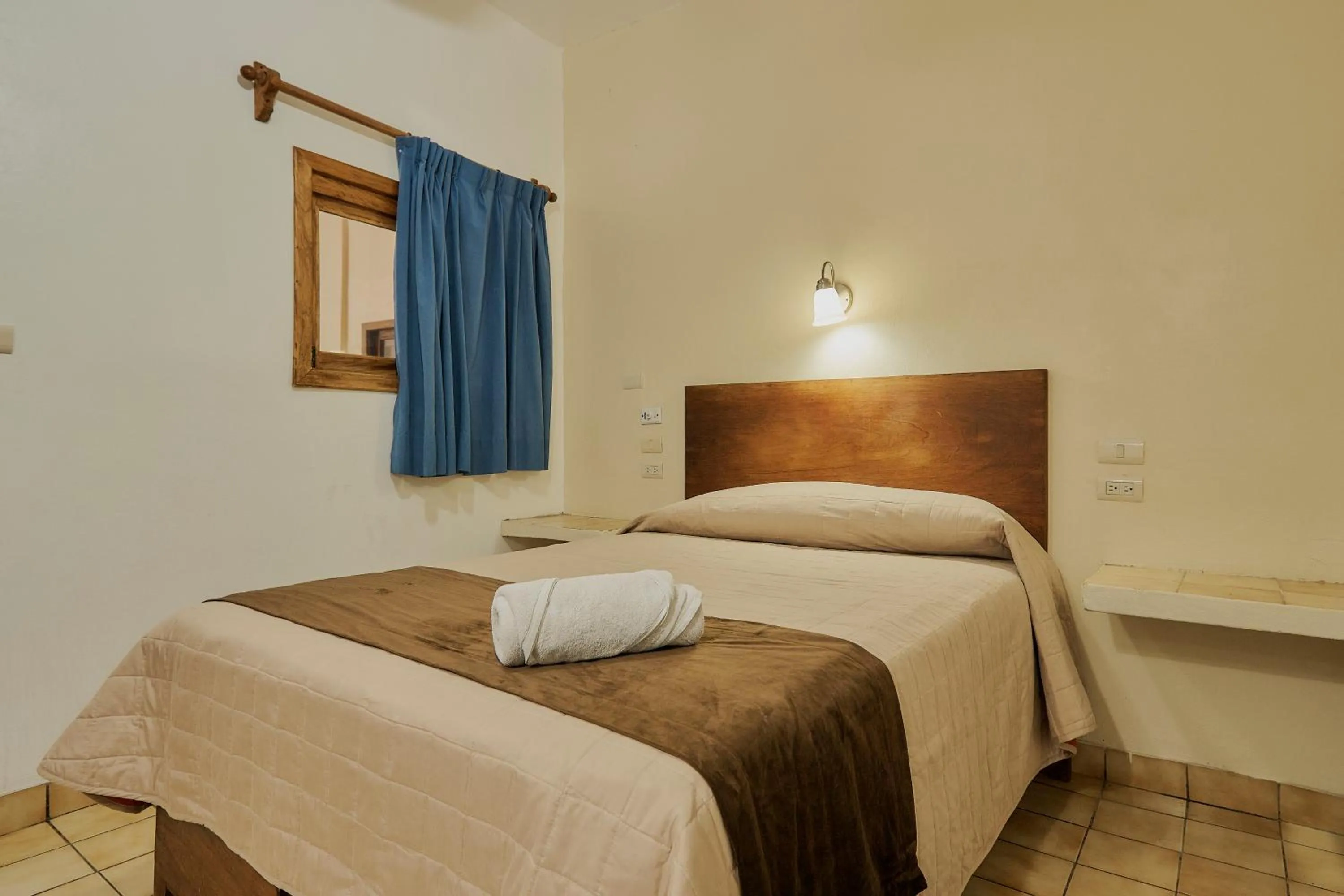 Bed in Hotel Cervantino