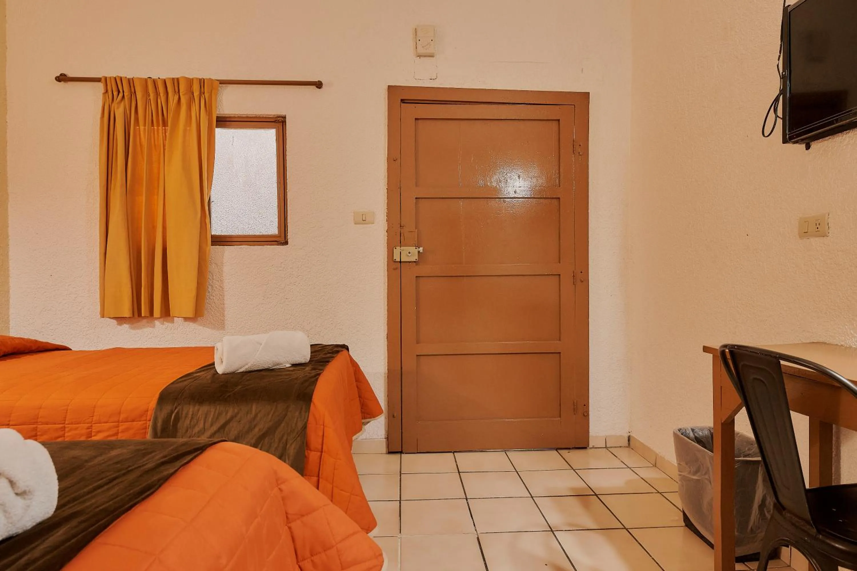 Bed in Hotel Cervantino