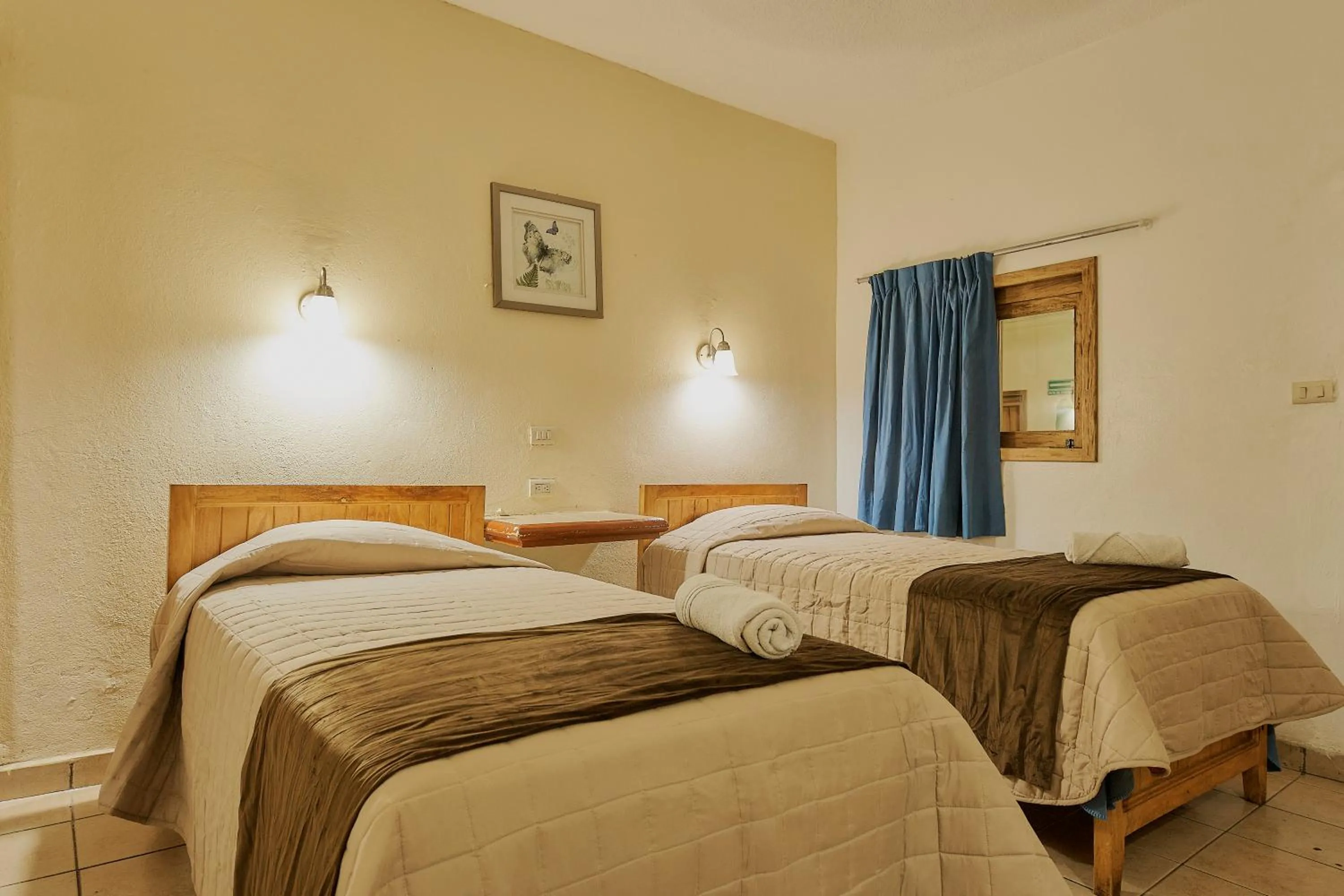 Bed in Hotel Cervantino