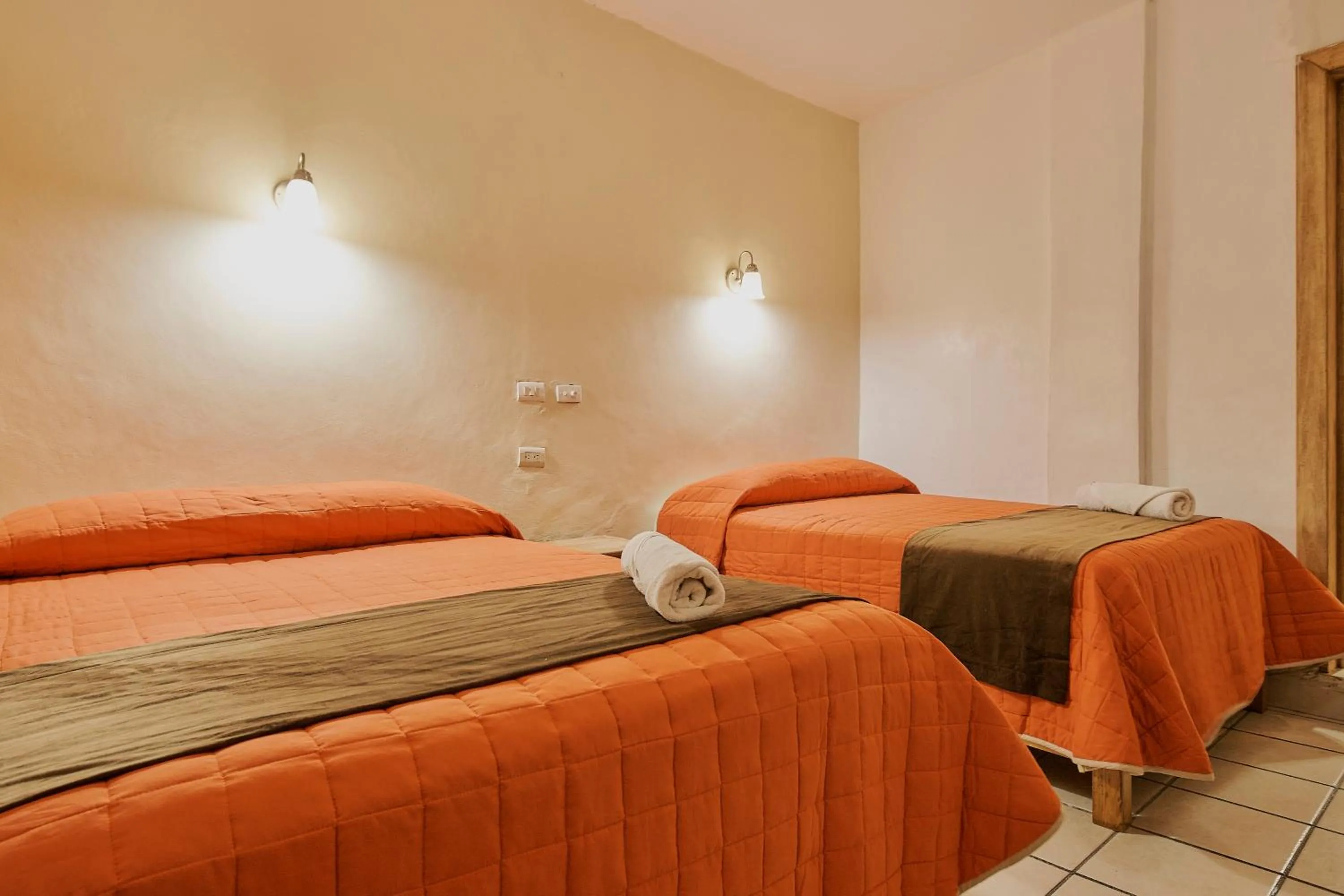 Bed in Hotel Cervantino