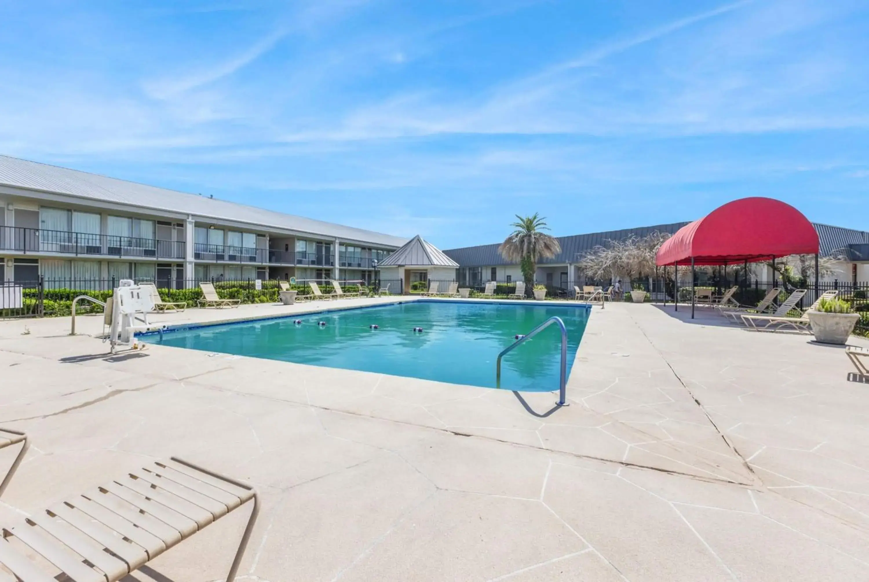 Pool view in Ramada by Wyndham Houma Pool view in Ramada by Wyndham Houma